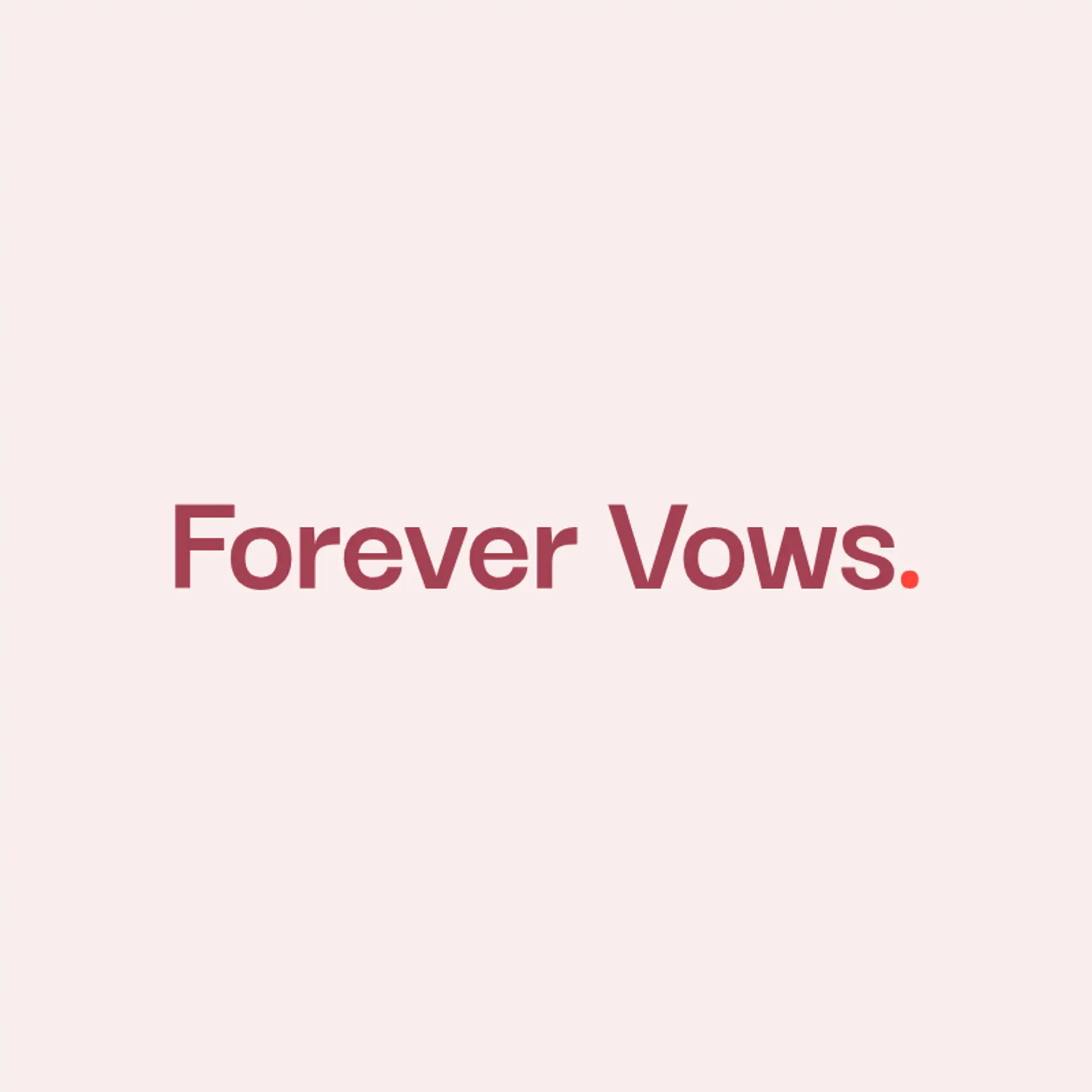 Eternal Vows logo for wedding company