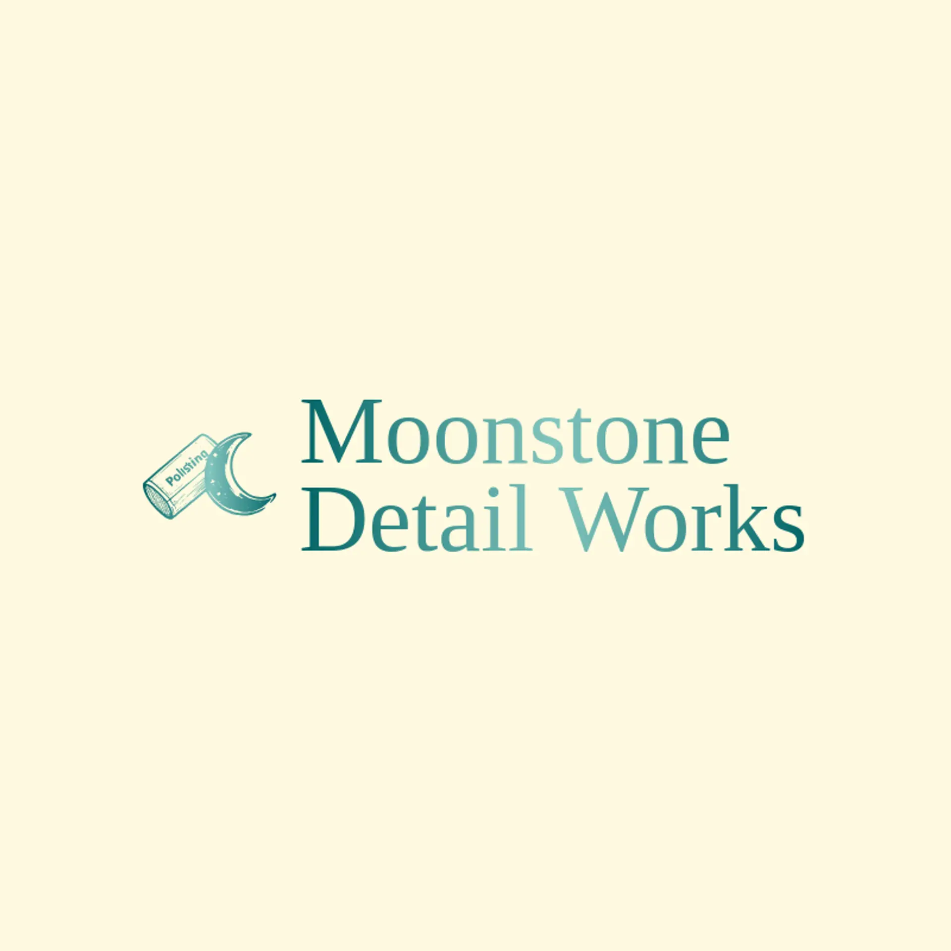 Moonstone Detail Works logo for detail