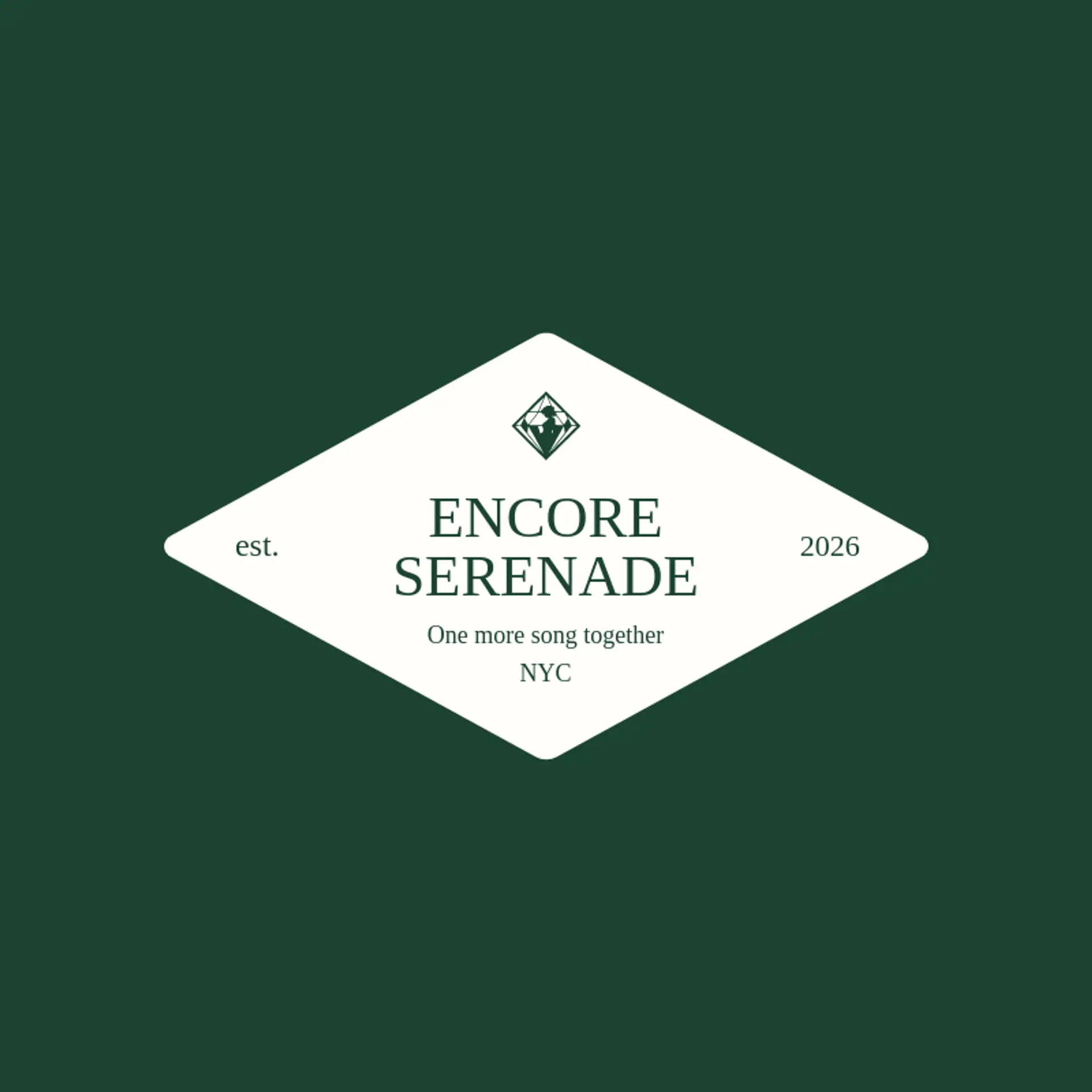 Encore Serenade logo for cabaret