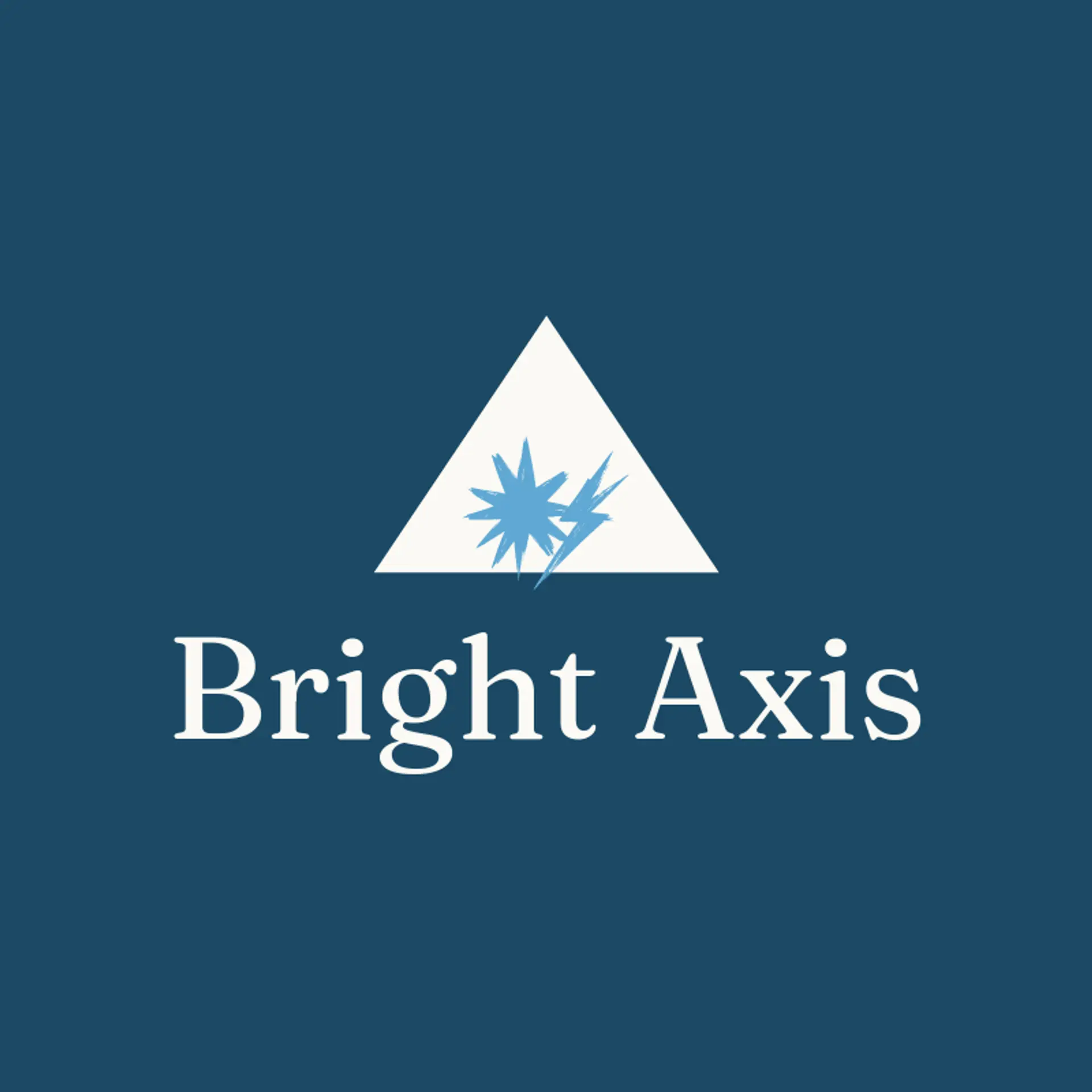 Bright Axis logo for superhero
