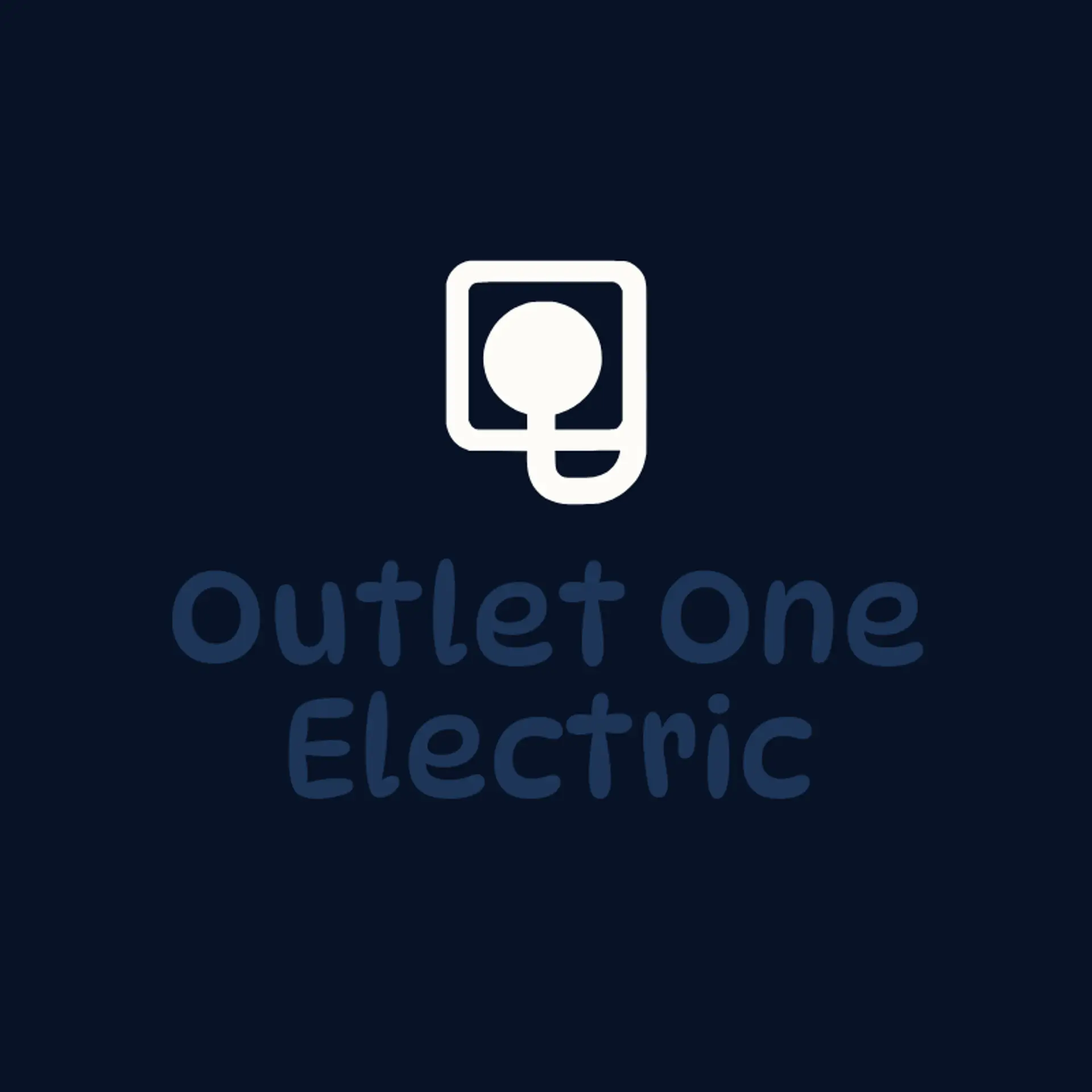 Outlet One Electric logo for electrician