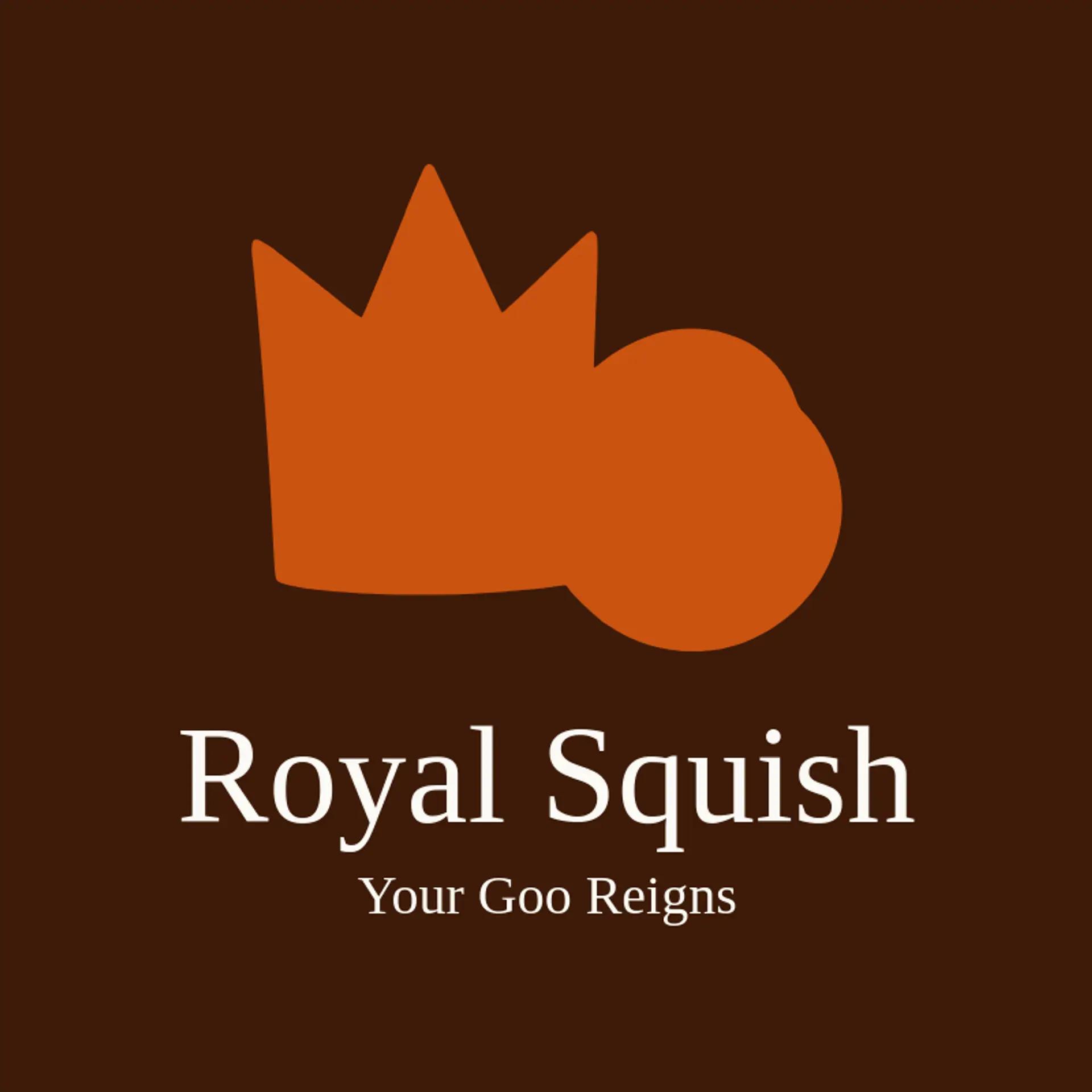 Royal Squish logo for slime