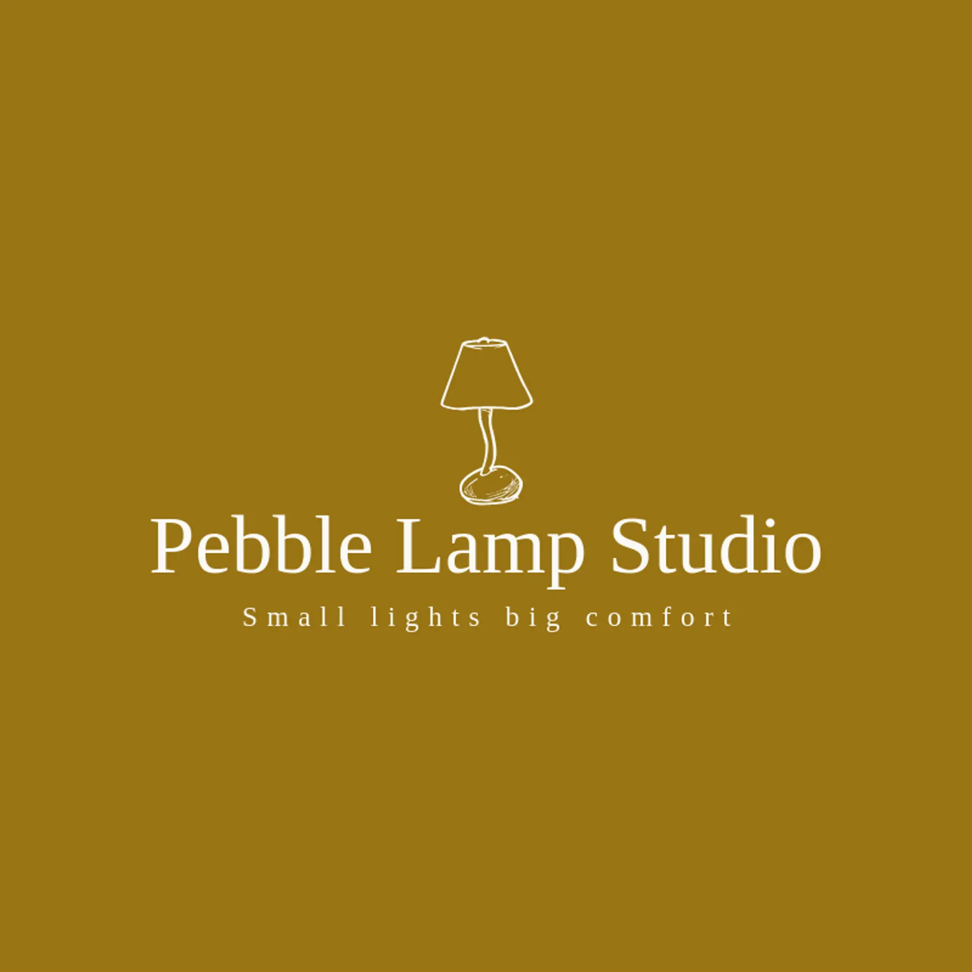 Pebble Lamp Studio logo for lamp