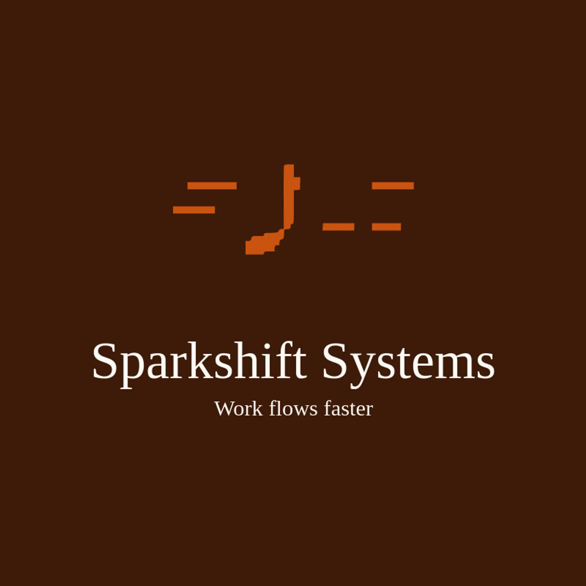 Sparkshift Systems logo for dash