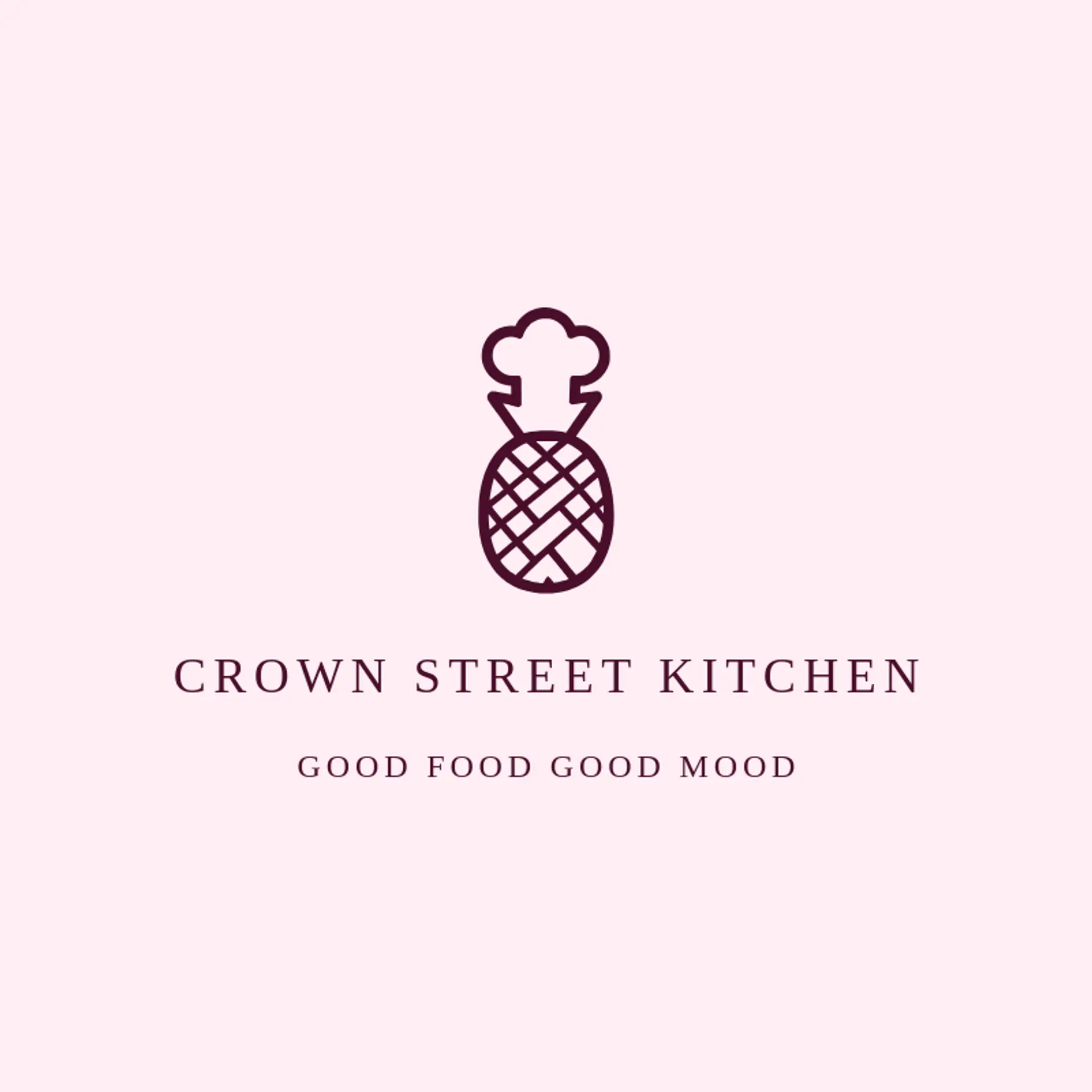 Crown Street Kitchen logo for pineapple