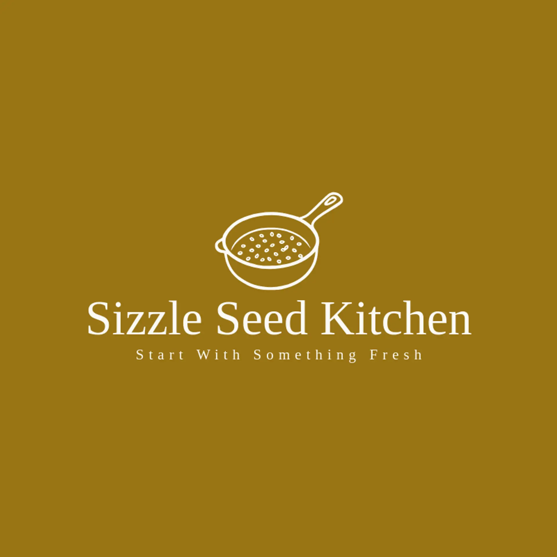 Sizzle Seed Kitchen logo for culinary