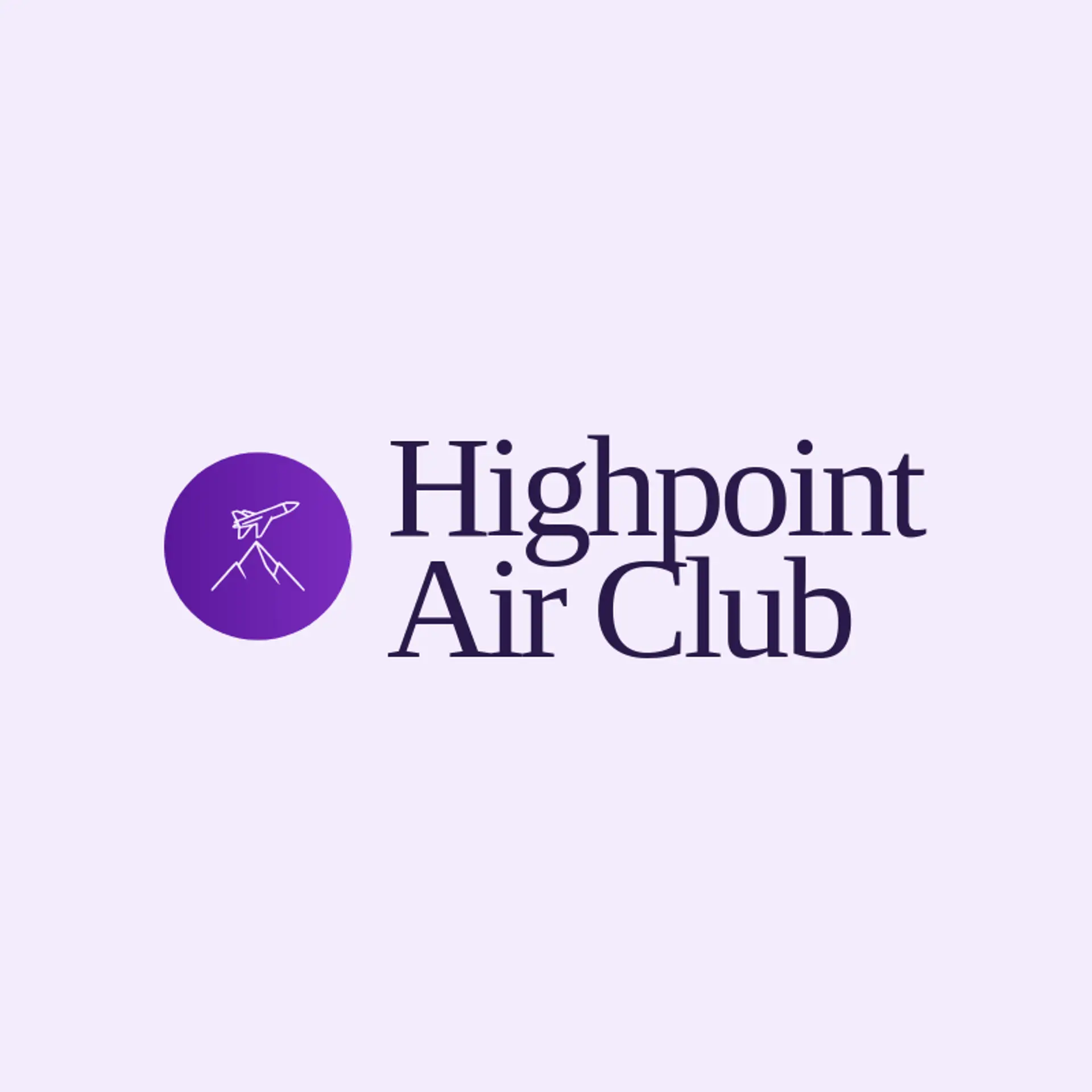 Highpoint Air Club logo for airforce