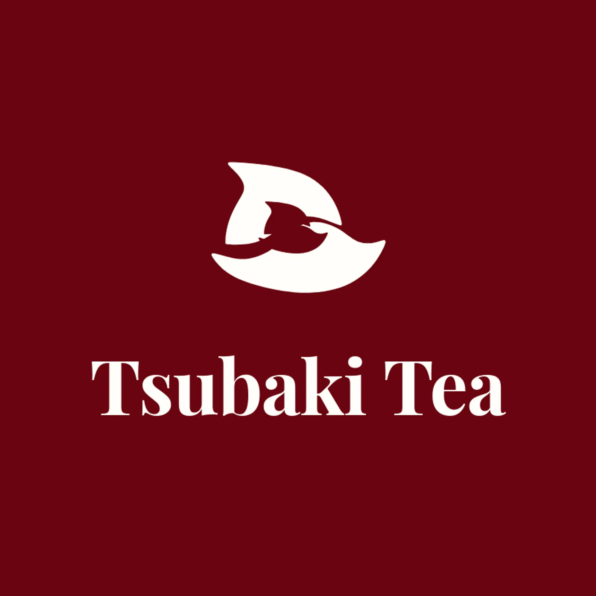 Tsubaki Tea logo for japanese