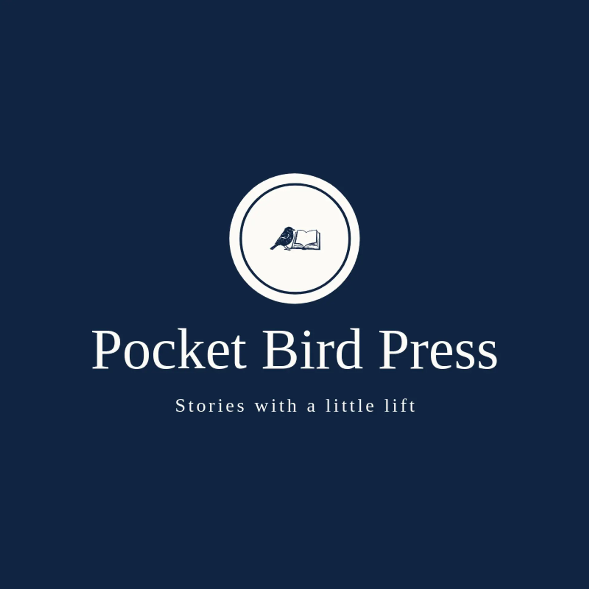 Pocket Bird Press logo for sparrow