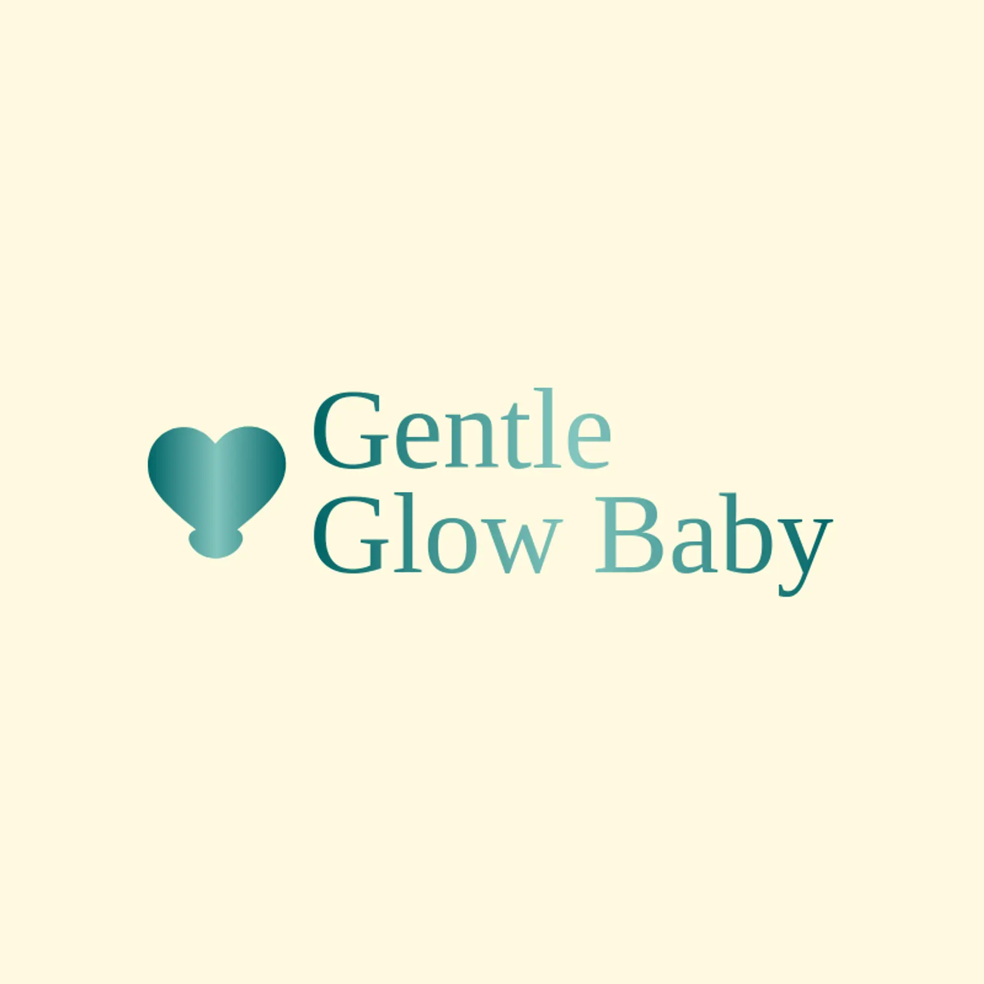 Gentle Glow Baby logo for baby