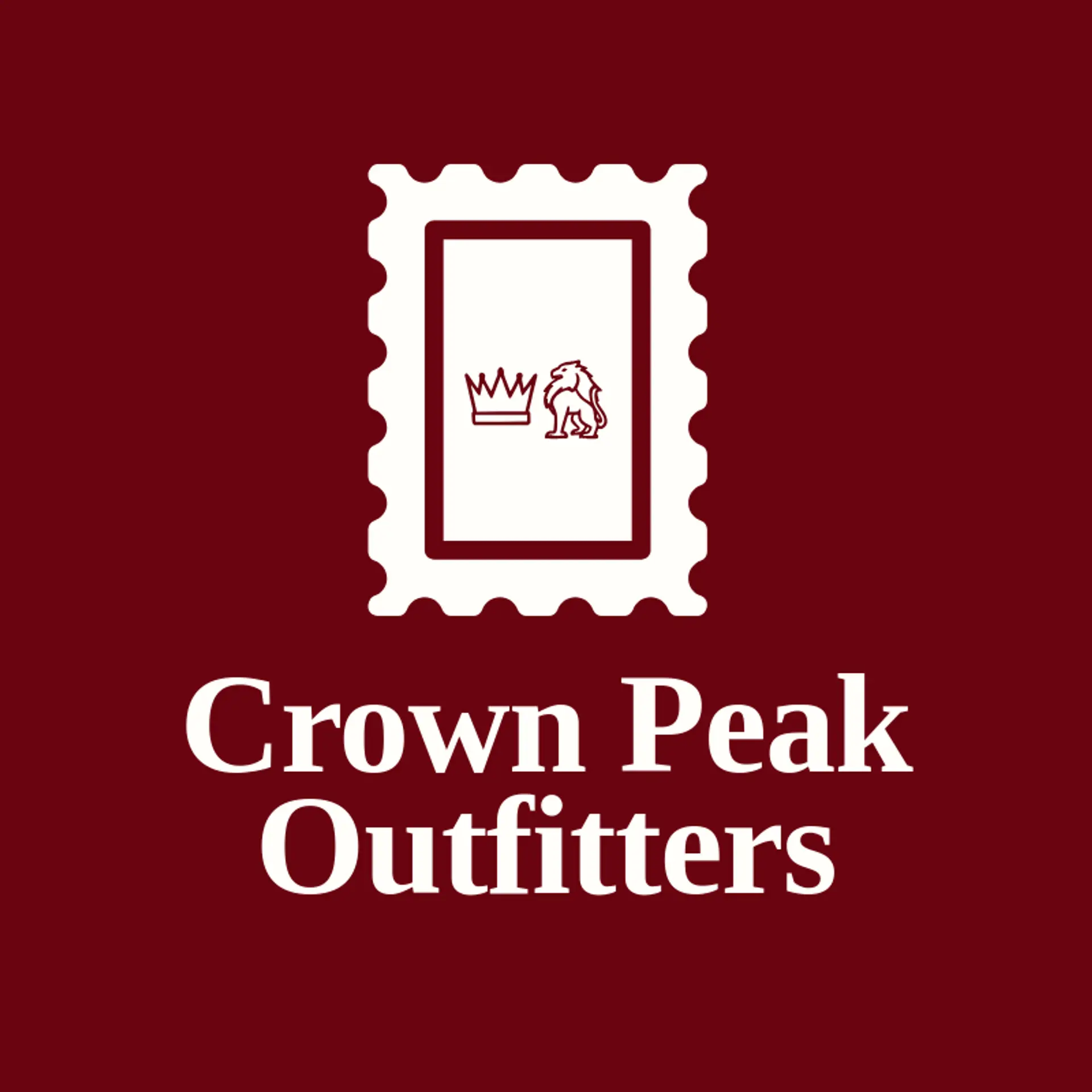 Crown Peak Outfitters logo for griffin