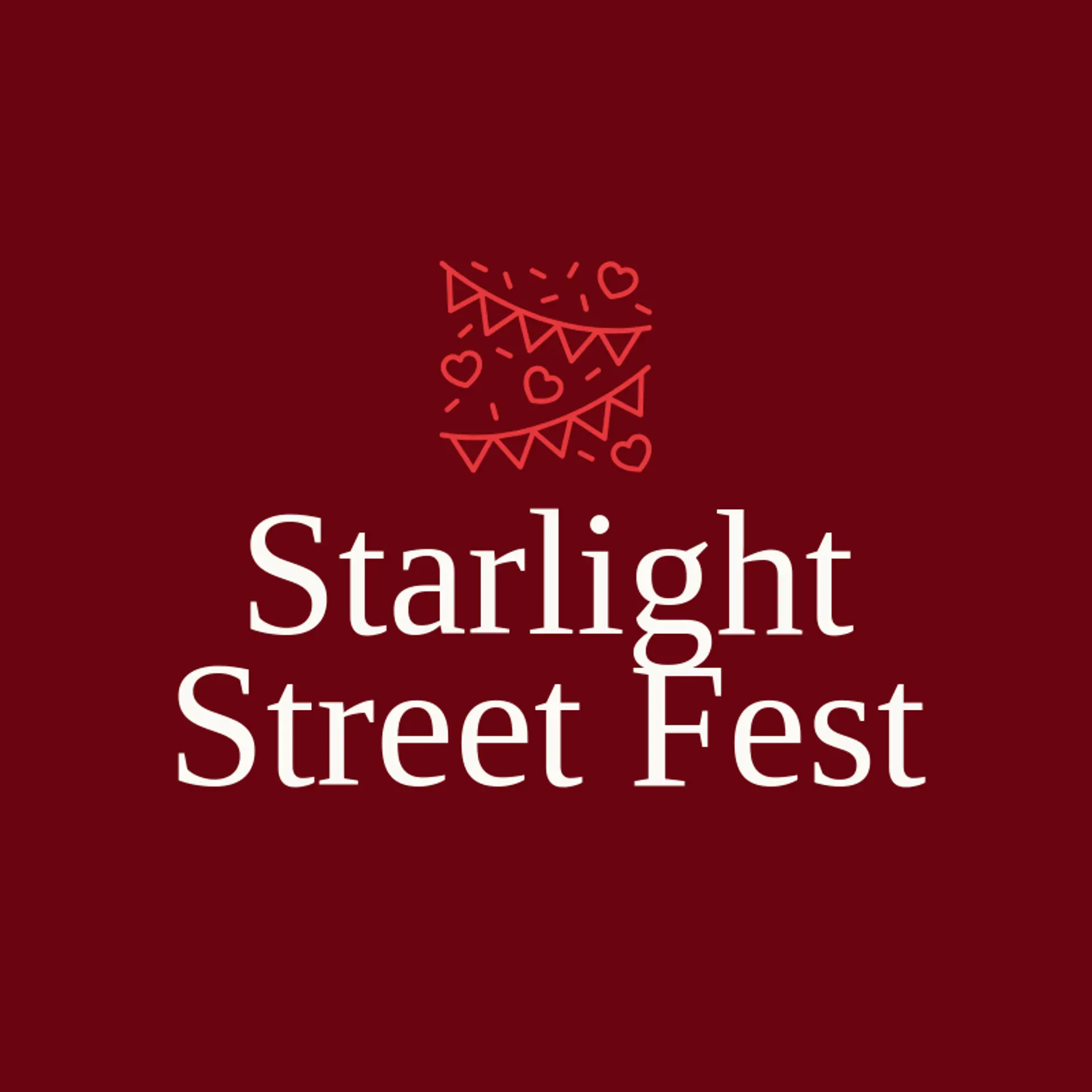 Starlight Street Fest logo for parade
