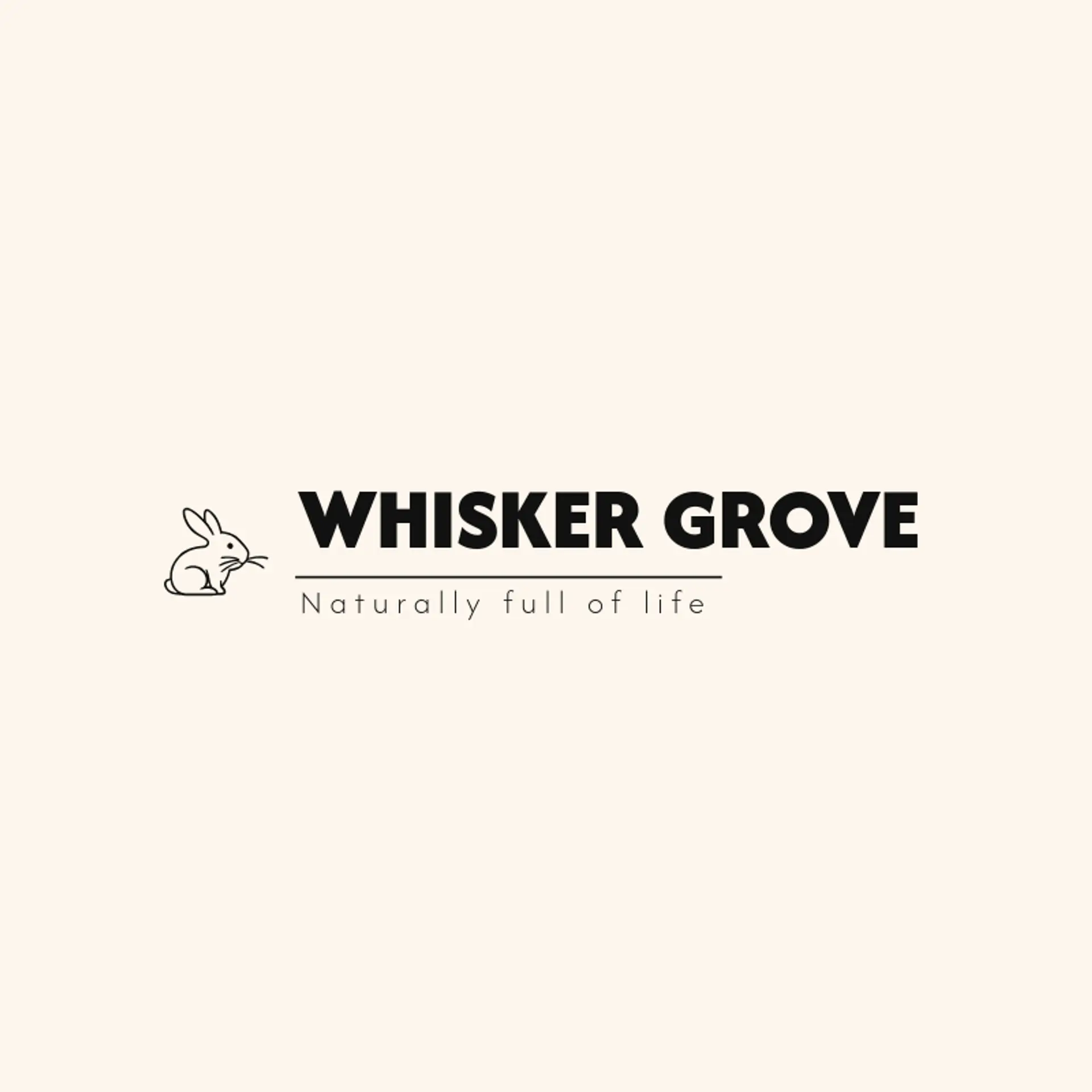 Whisker Grove logo for rabbit