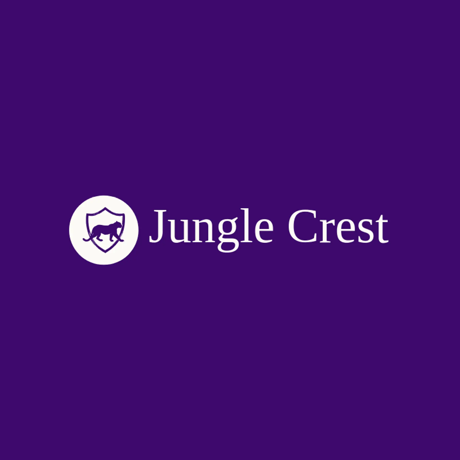Jungle Crest logo for leopard
