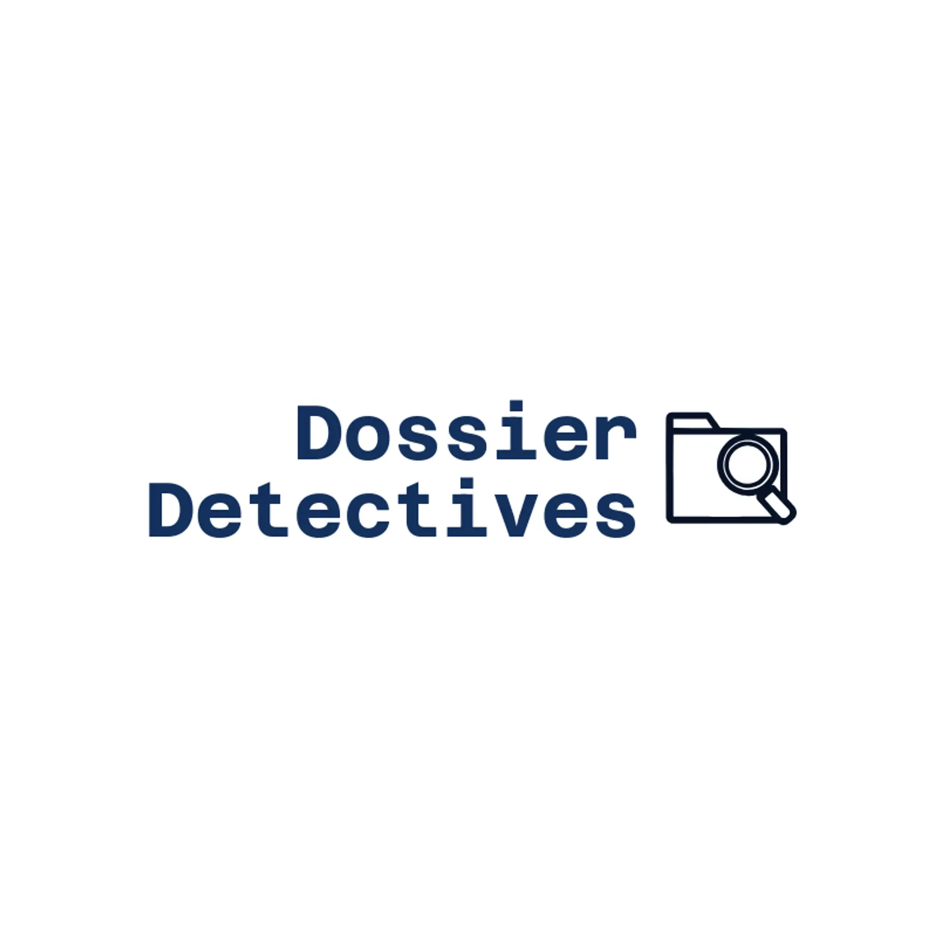 Dossier Detectives logo for detective
