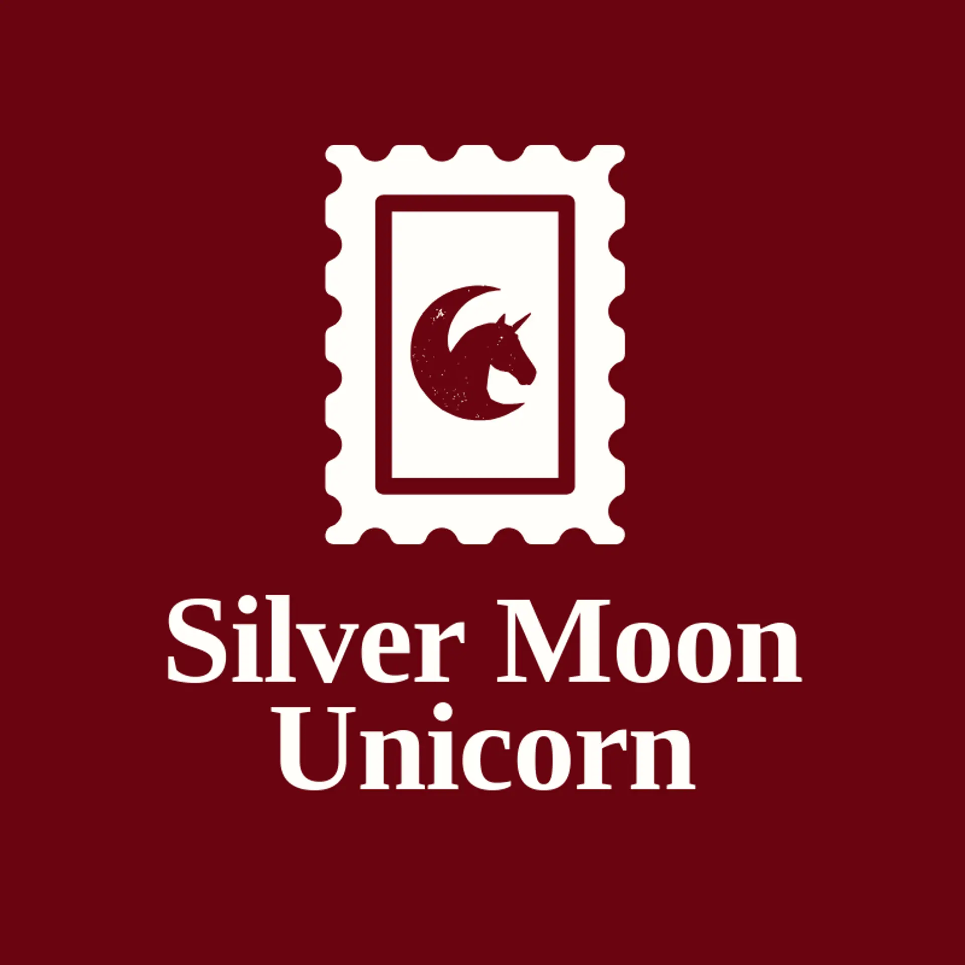 Silver Moon Unicorn logo for unicorn