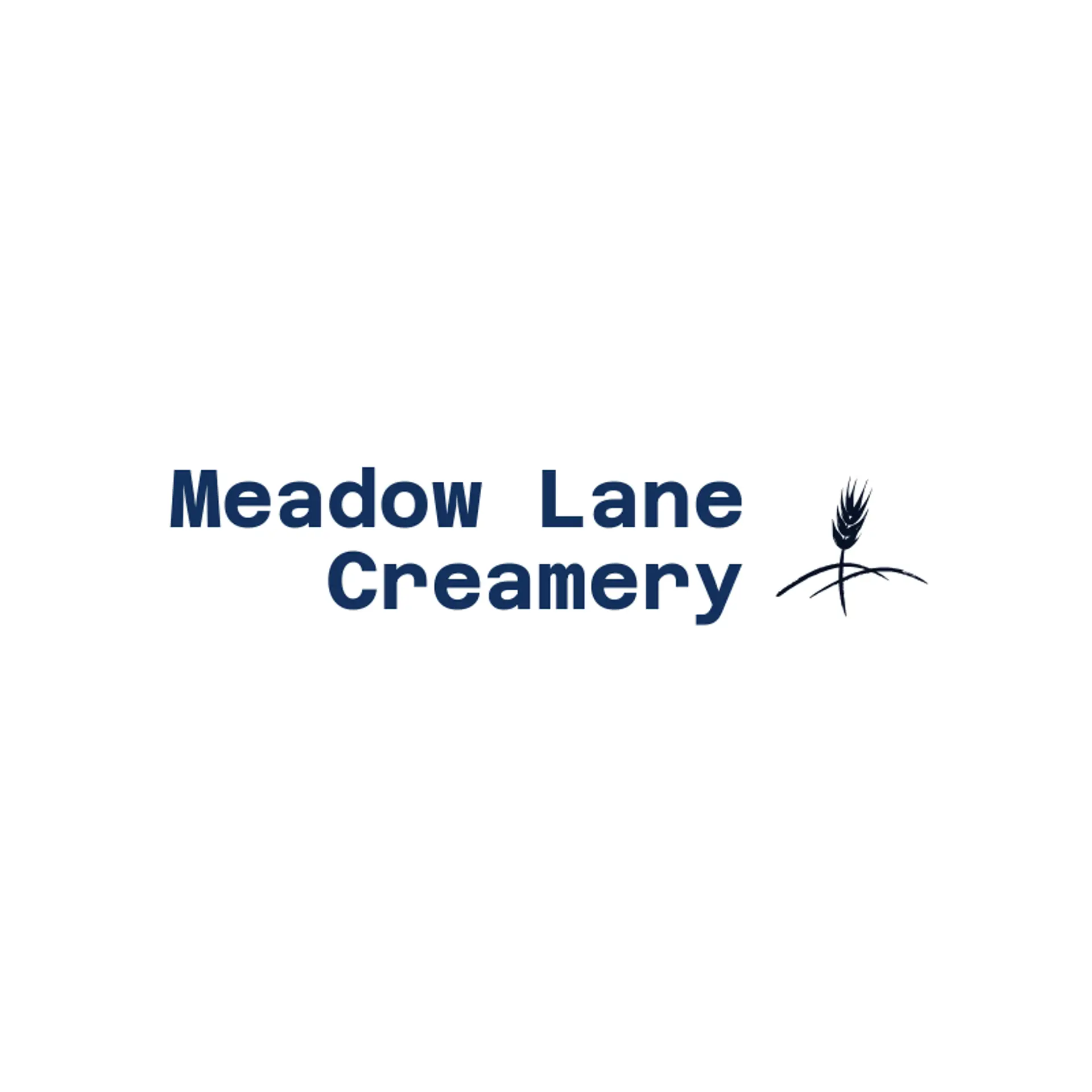 Meadow Lane Creamery logo for dairy