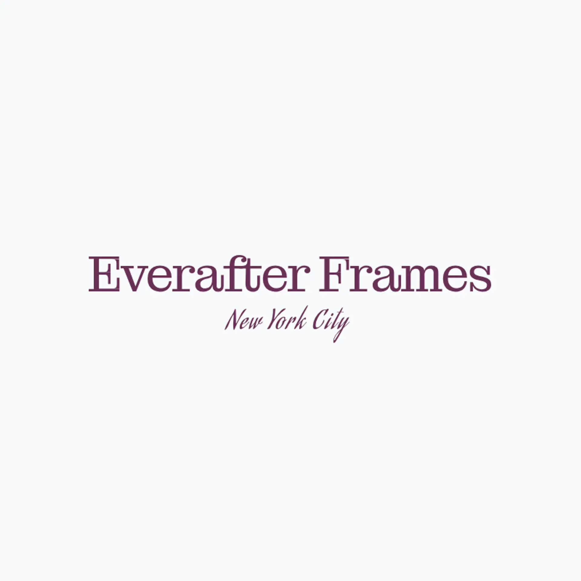 Everafter Frames logo for wedding photographer