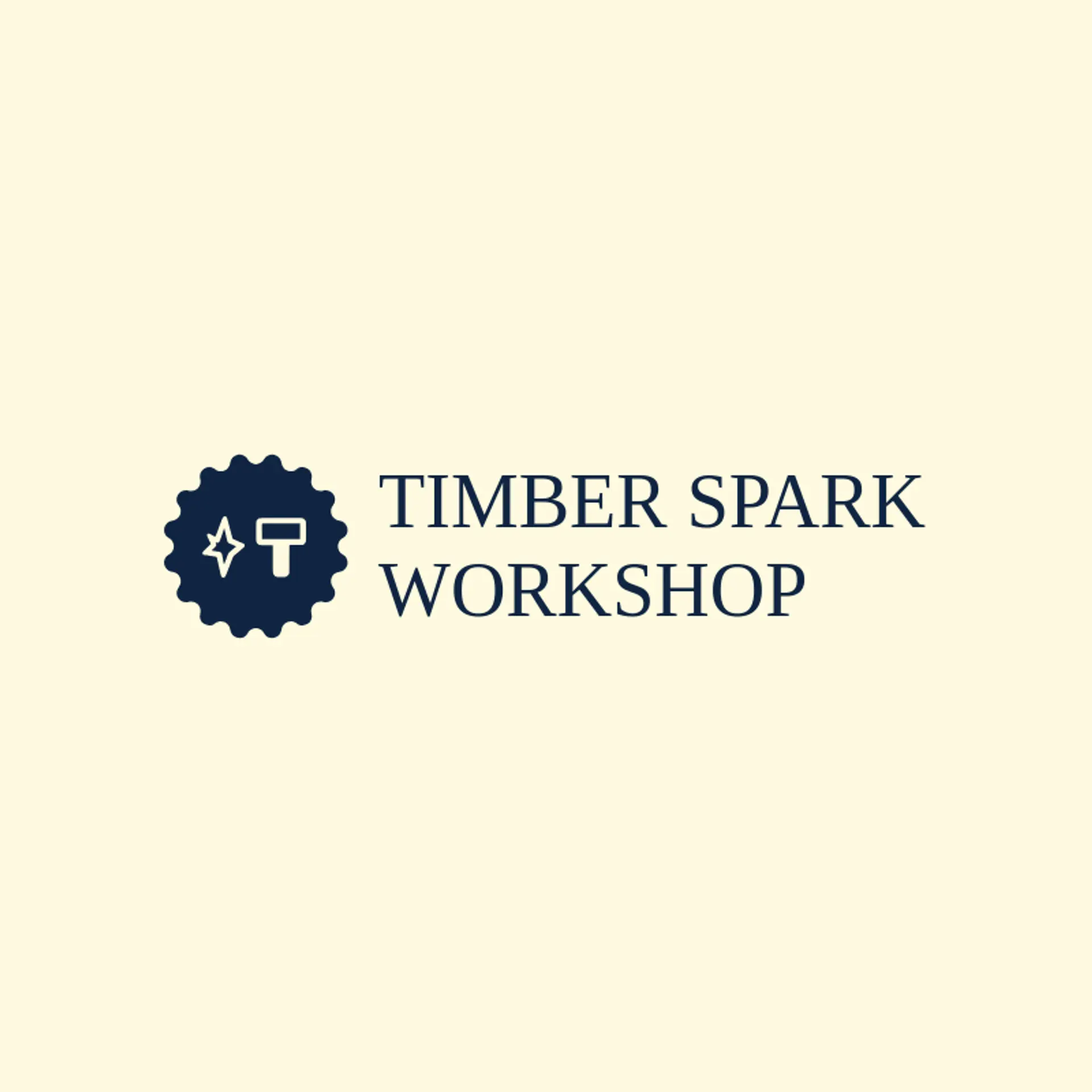 Timber Spark Workshop logo for hammer