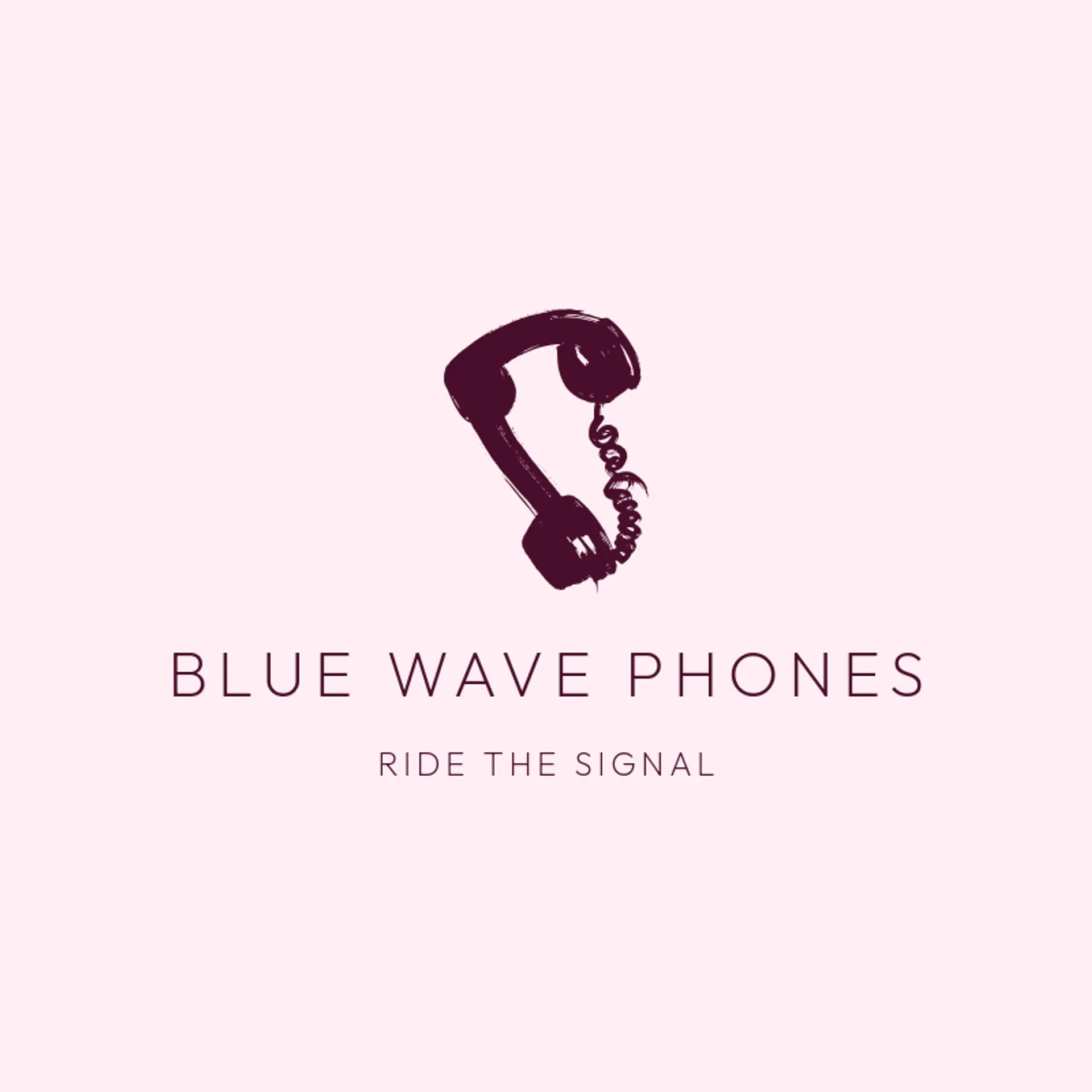 Blue Wave Phones logo for cell phone