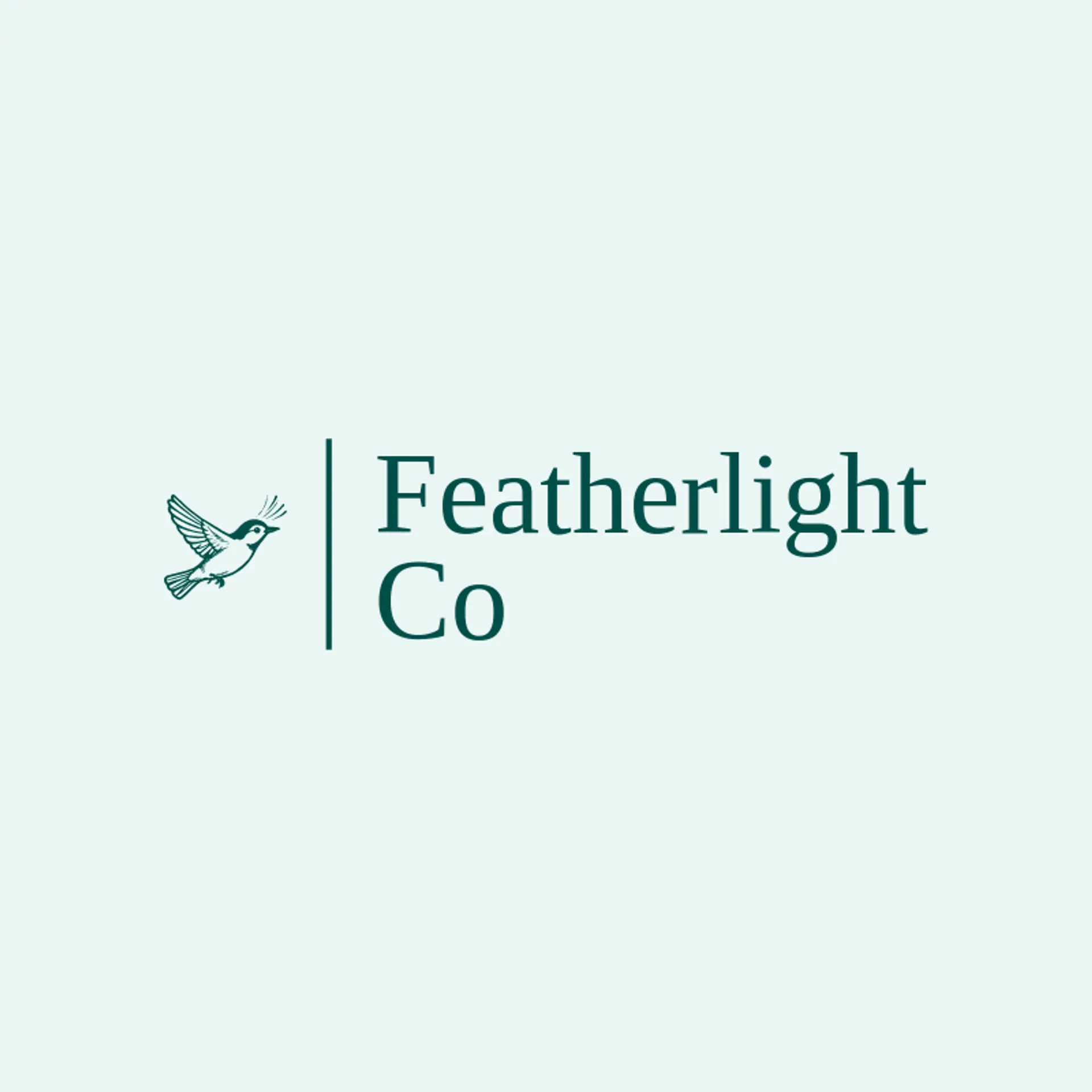 Featherlight Co logo for finch