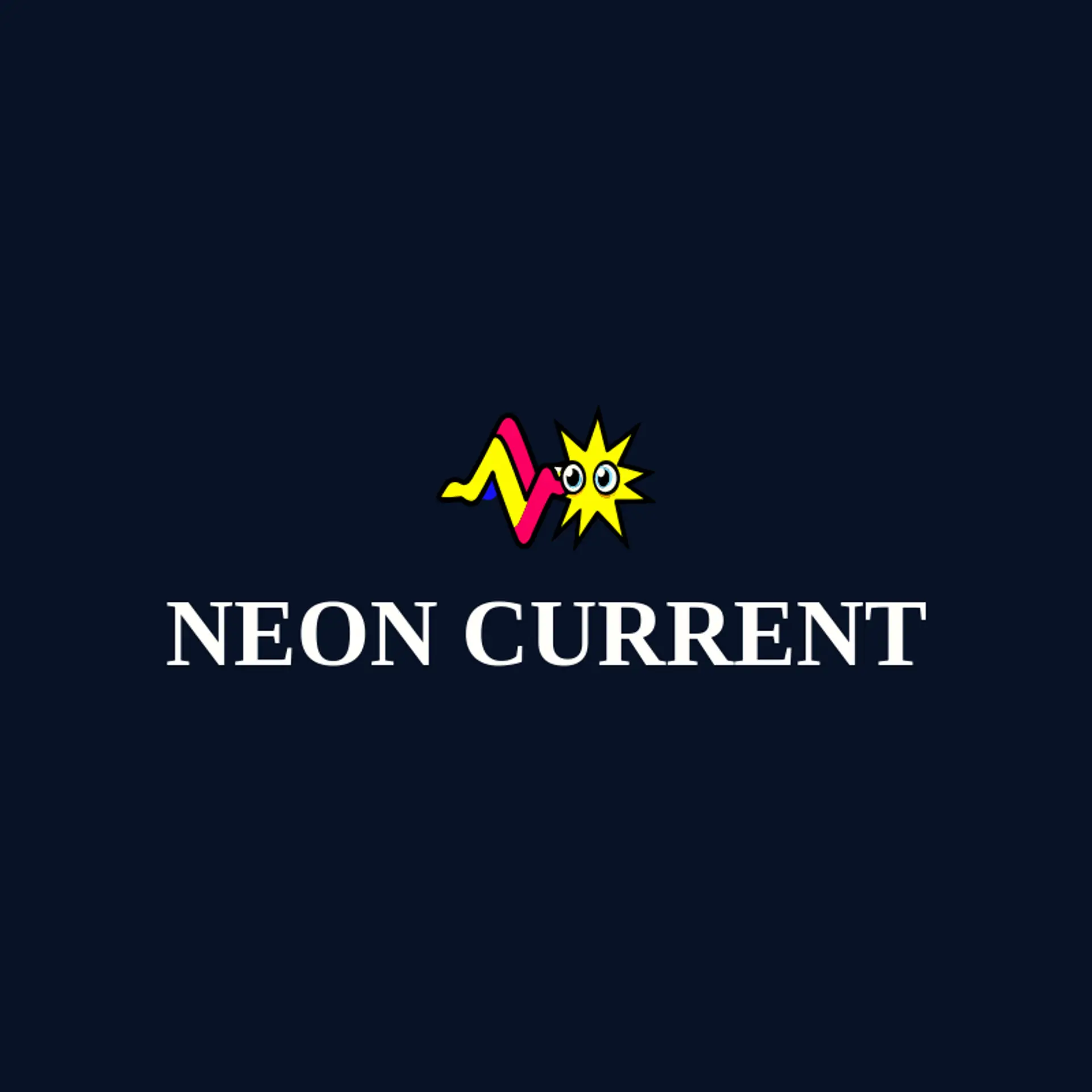 Neon Current logo for rave