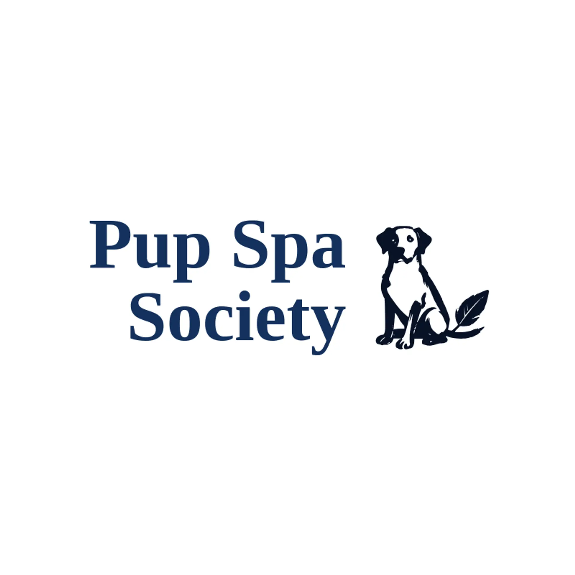 Pup Spa Society logo for dog grooming