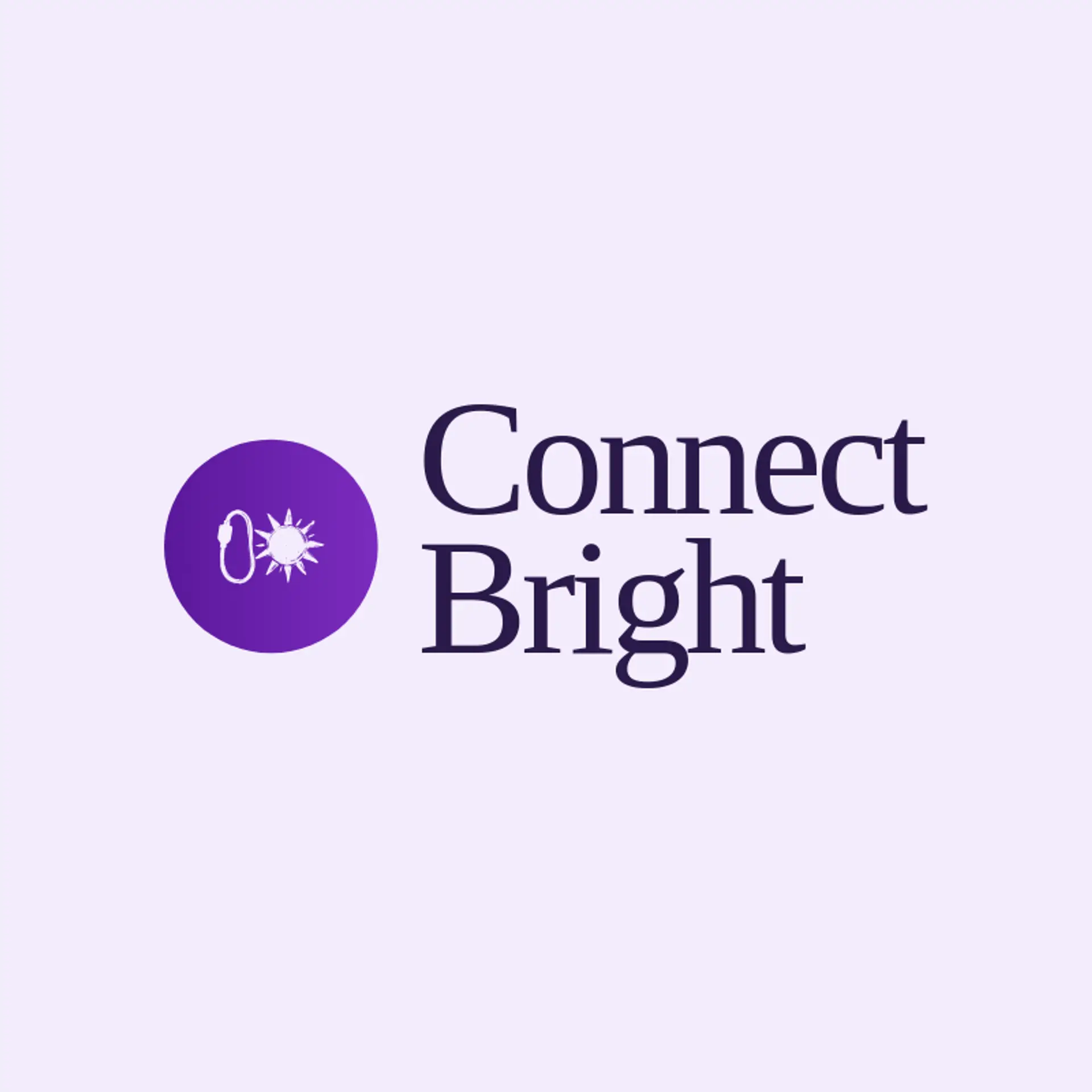 Connect Bright logo for charger