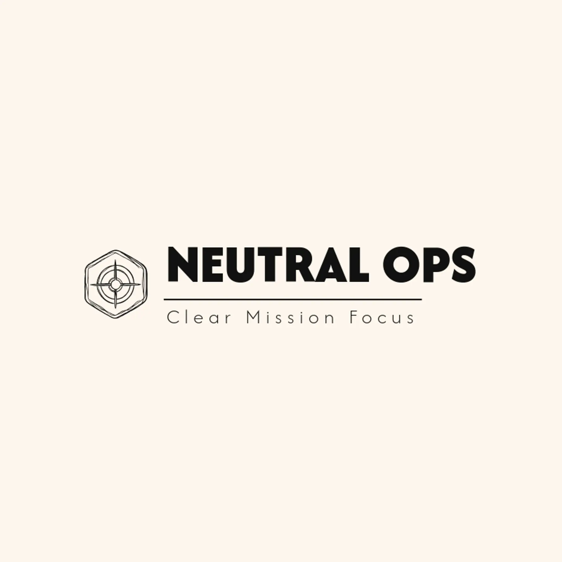 Neutral Ops logo for police