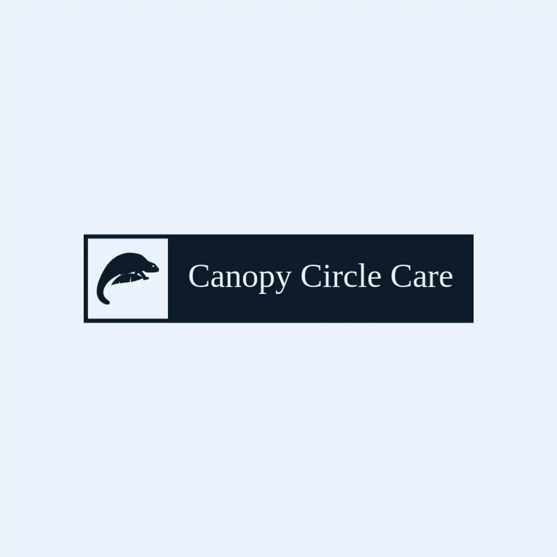 Canopy Circle Care logo for chameleon