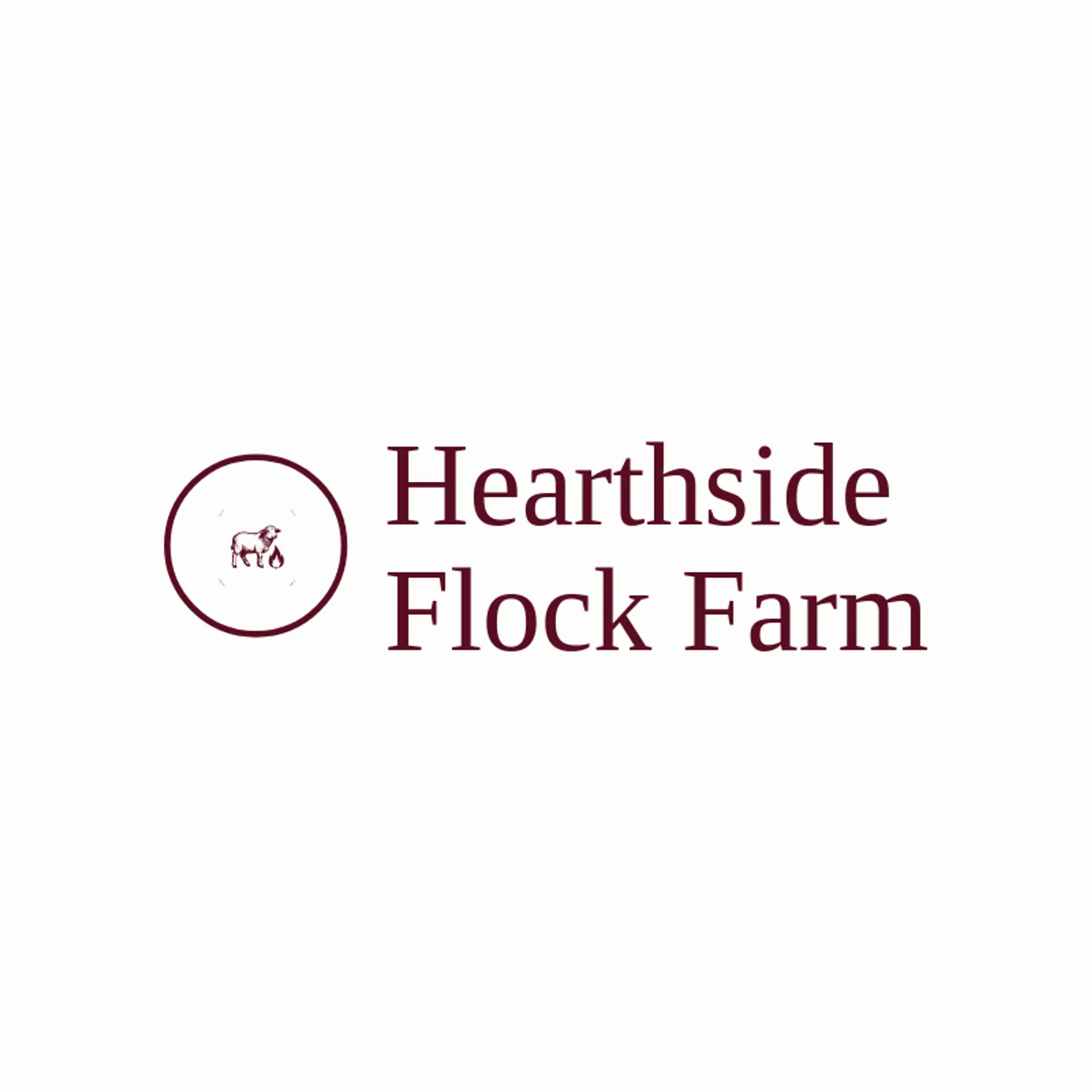 Hearthside Flock Farm logo for lamb
