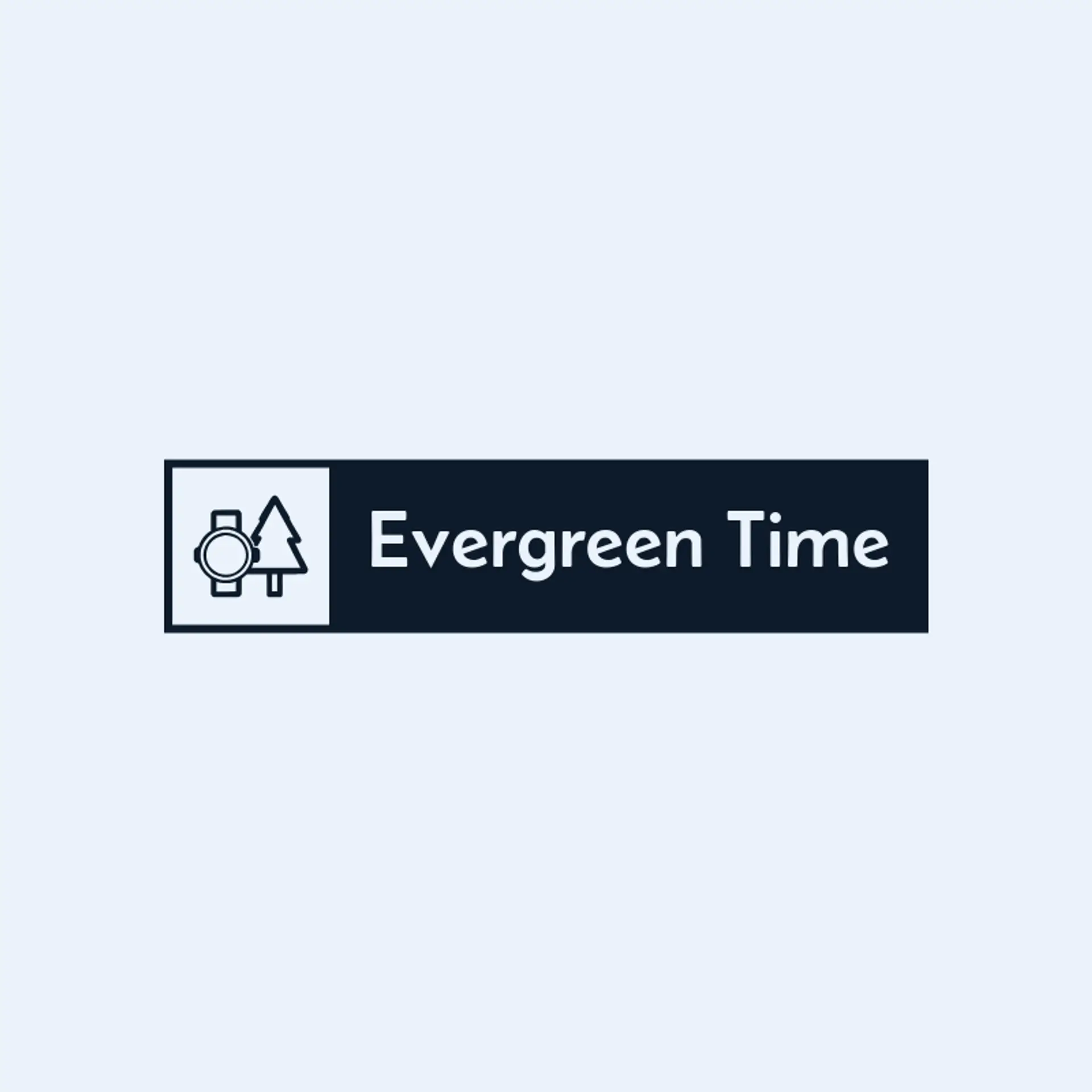 Evergreen Time logo for watch