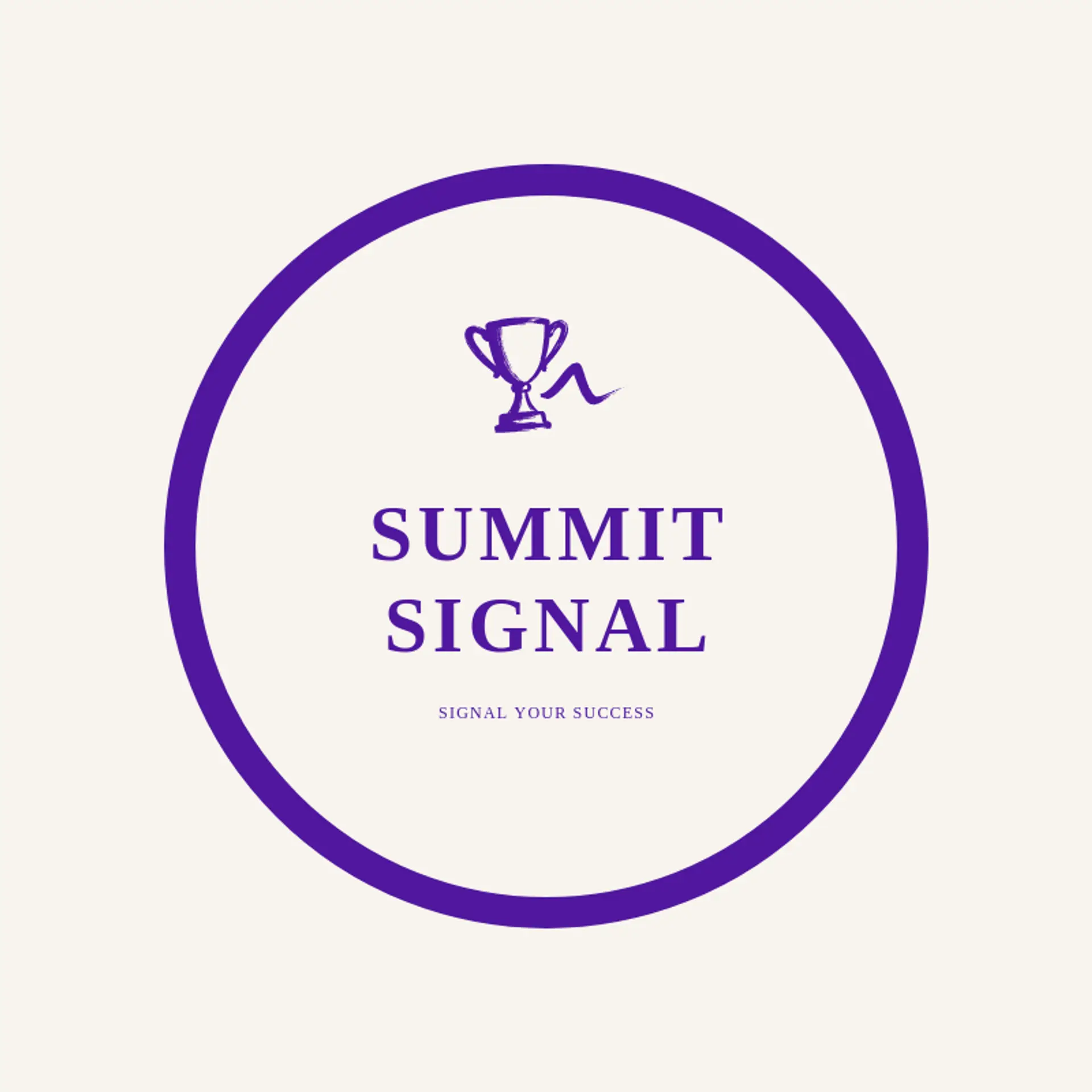 Summit Signal logo for trophy