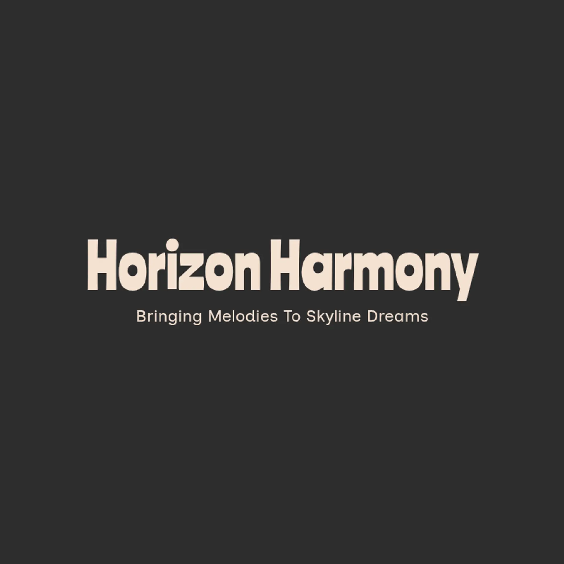 Horizon Harmony logo for country music