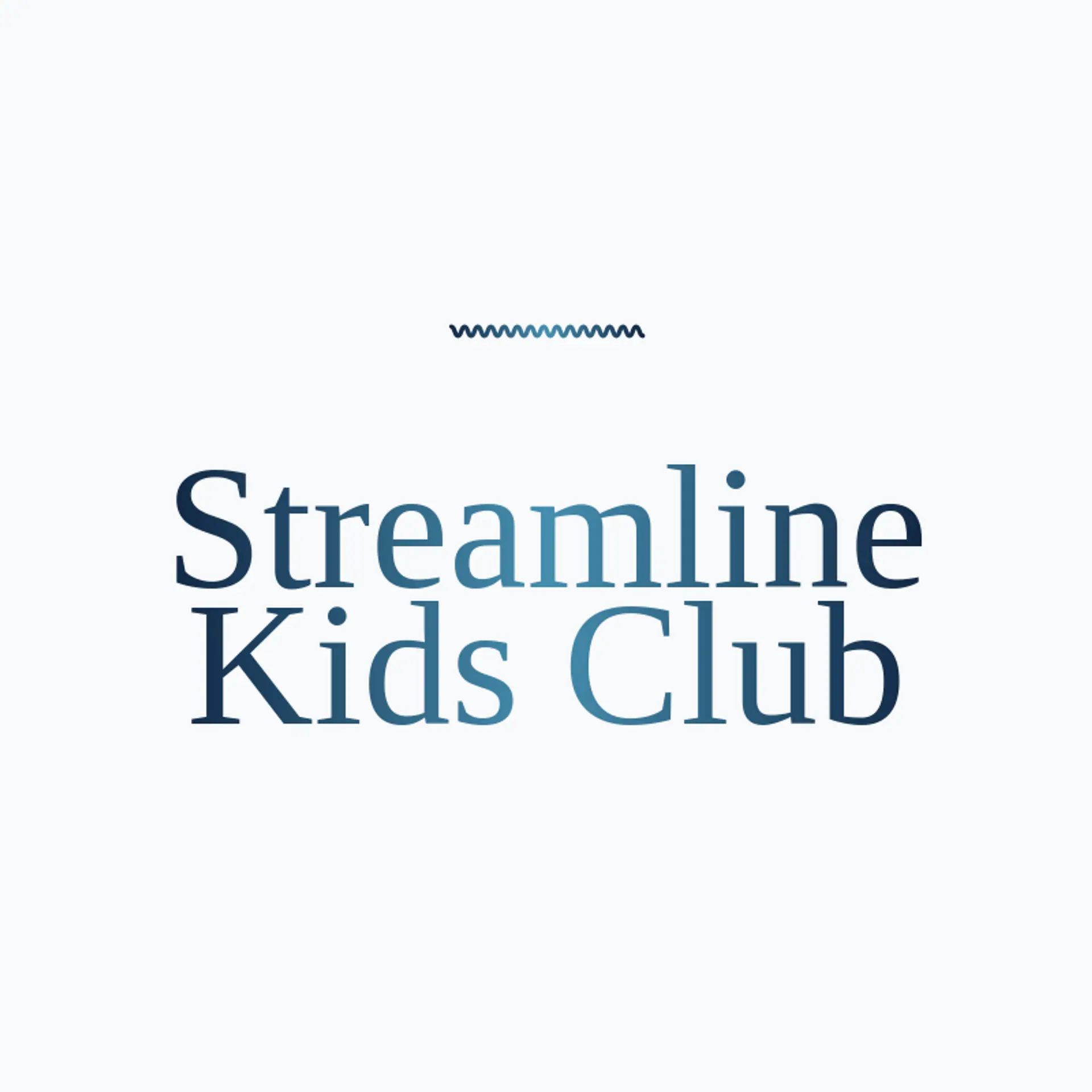 Streamline Kids Club logo for ripple