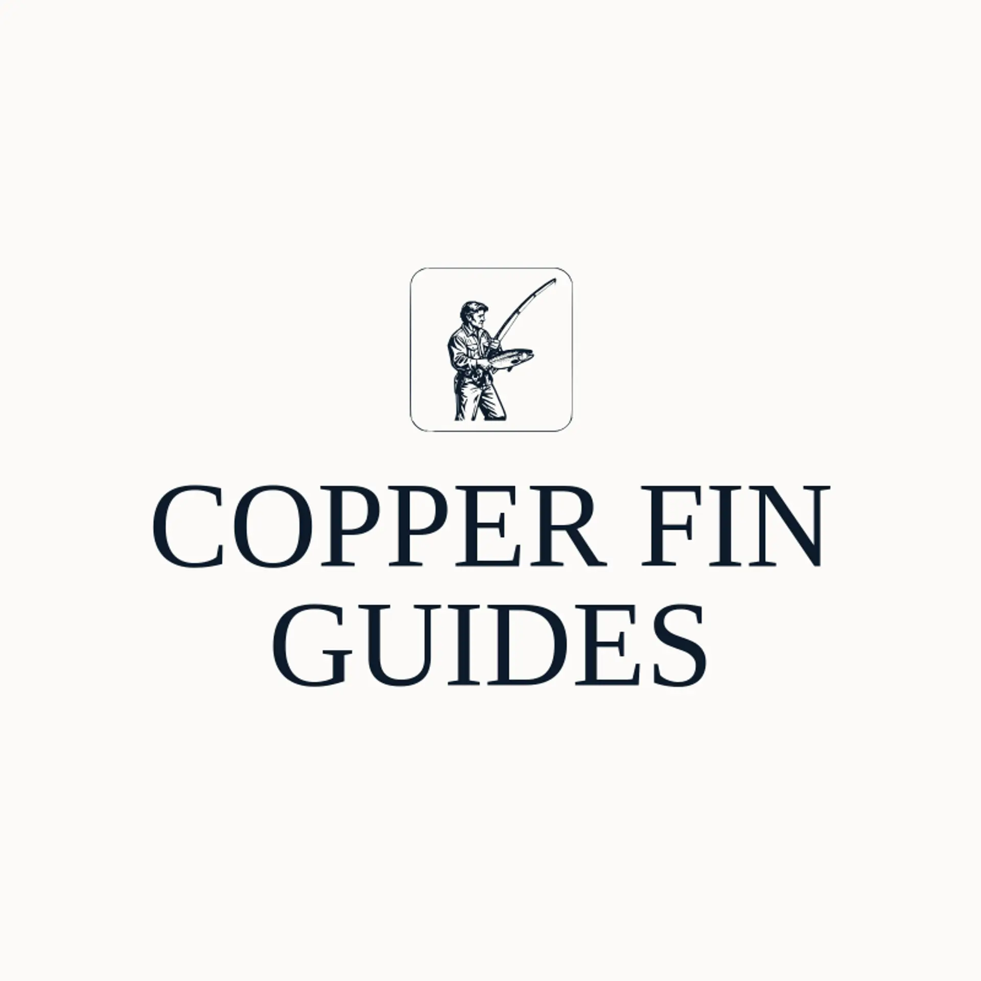 Copper Fin Guides logo for fly fishing