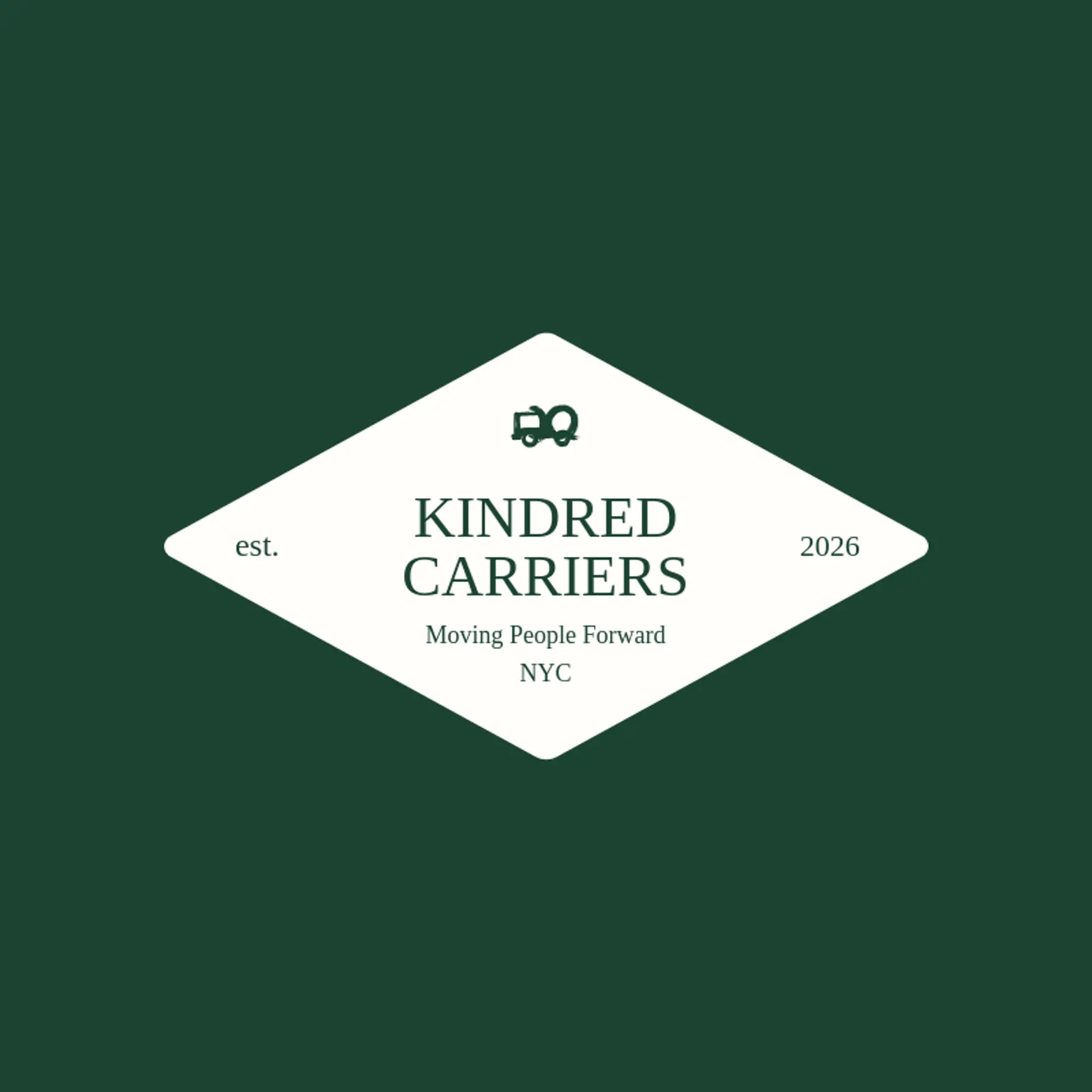 Kindred Carriers logo for transportation