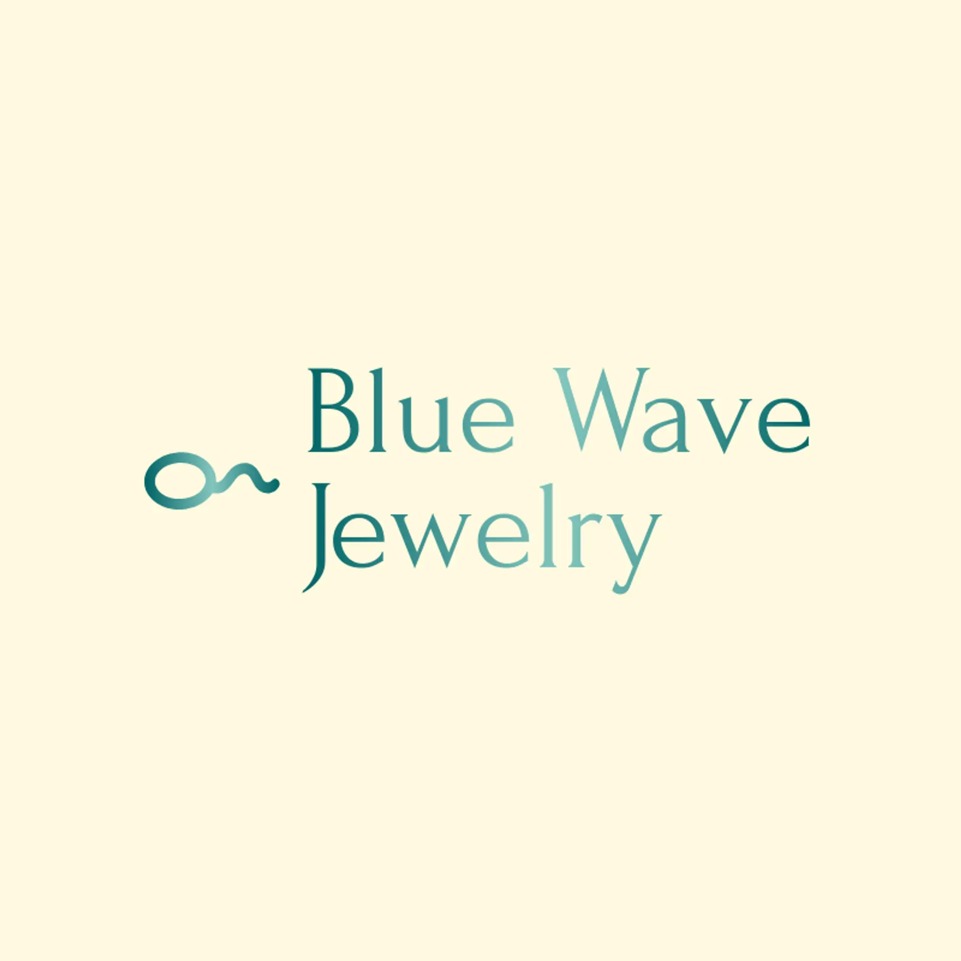 Blue Wave Jewelry logo for bracelet