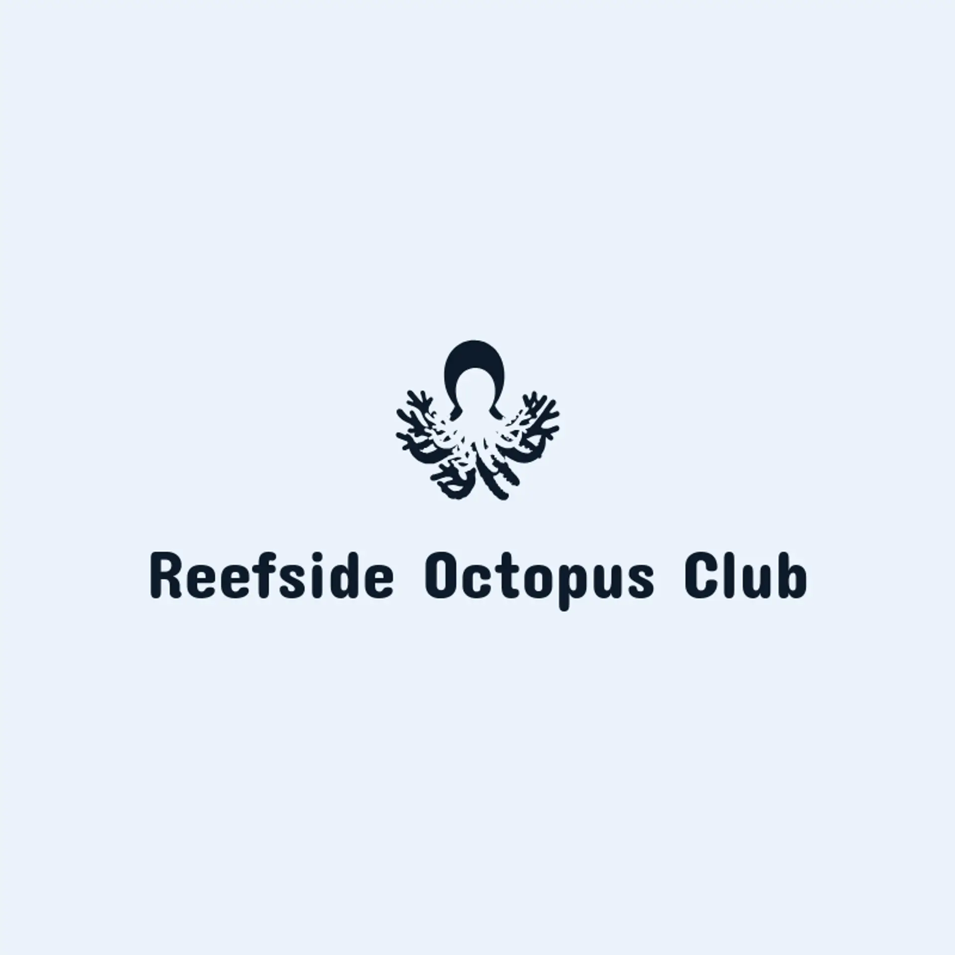 Reefside Octopus Club logo for octopus