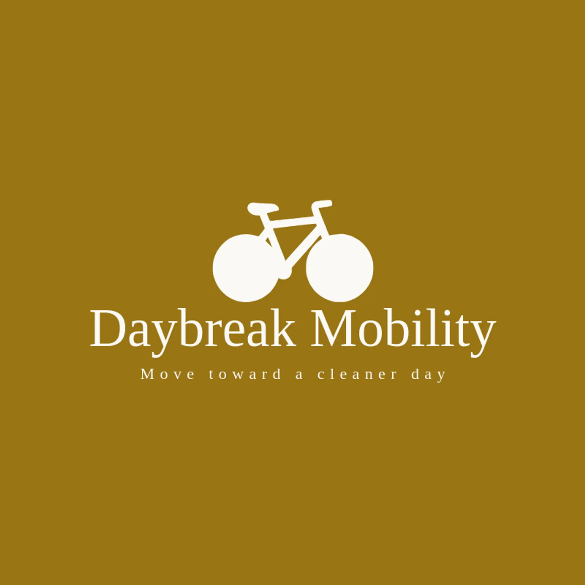 Daybreak Mobility logo for sustainability
