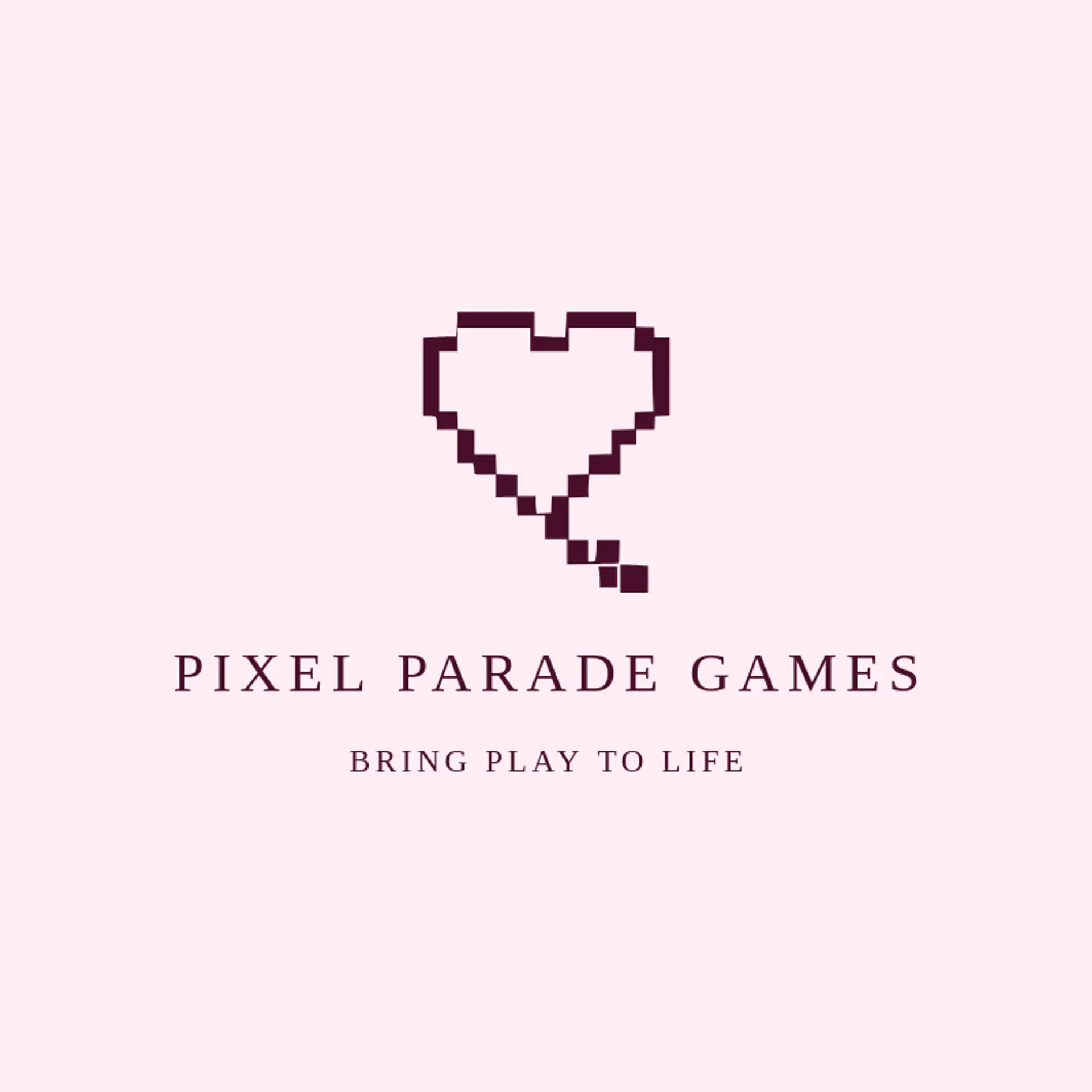 Pixel Parade Games logo for nintendo
