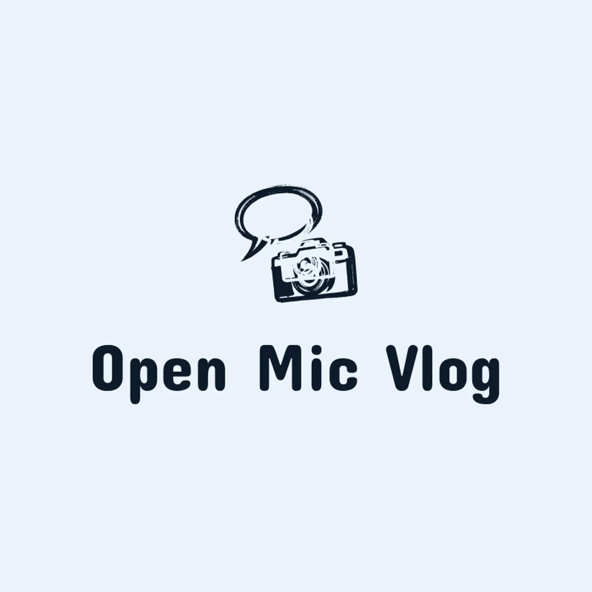 Open Mic Vlog logo for vlog