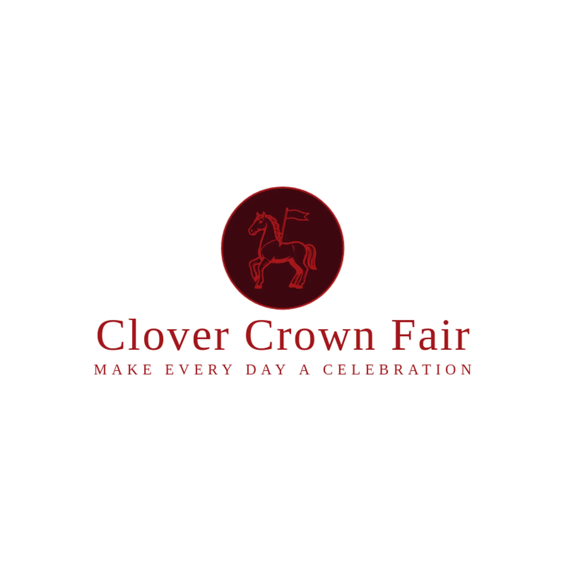 Clover Crown Fair logo for fair