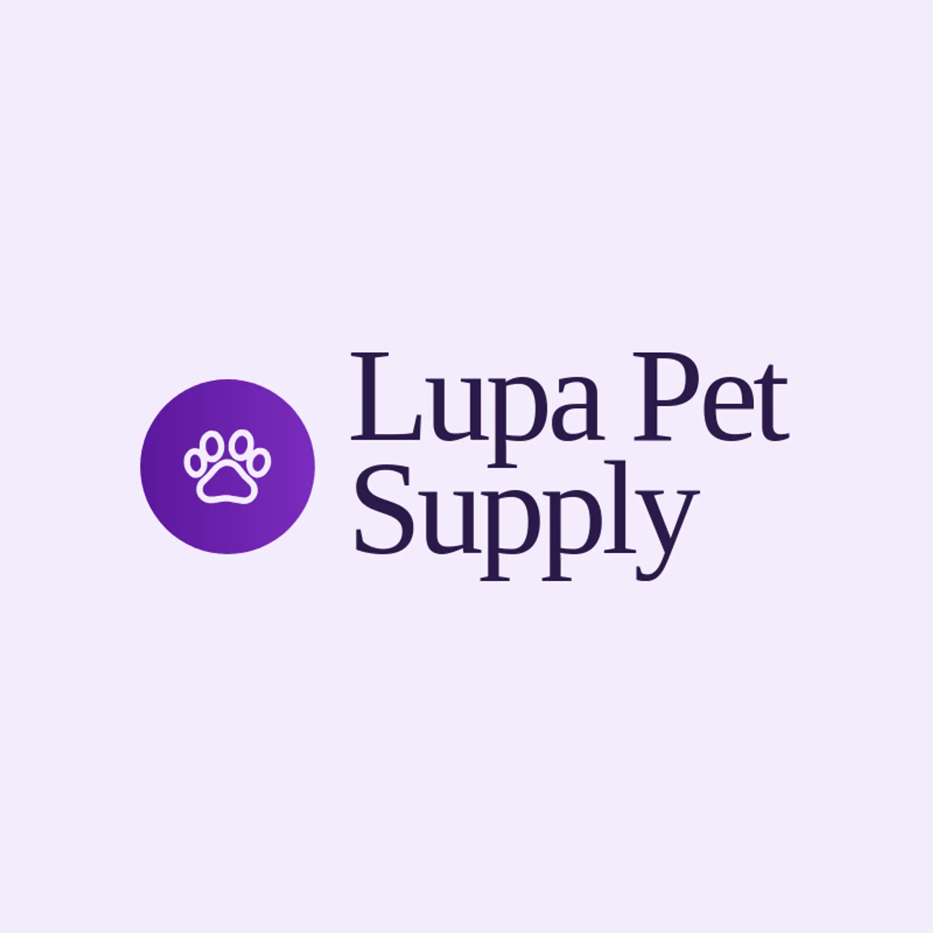Lupa Pet Supply logo for rome