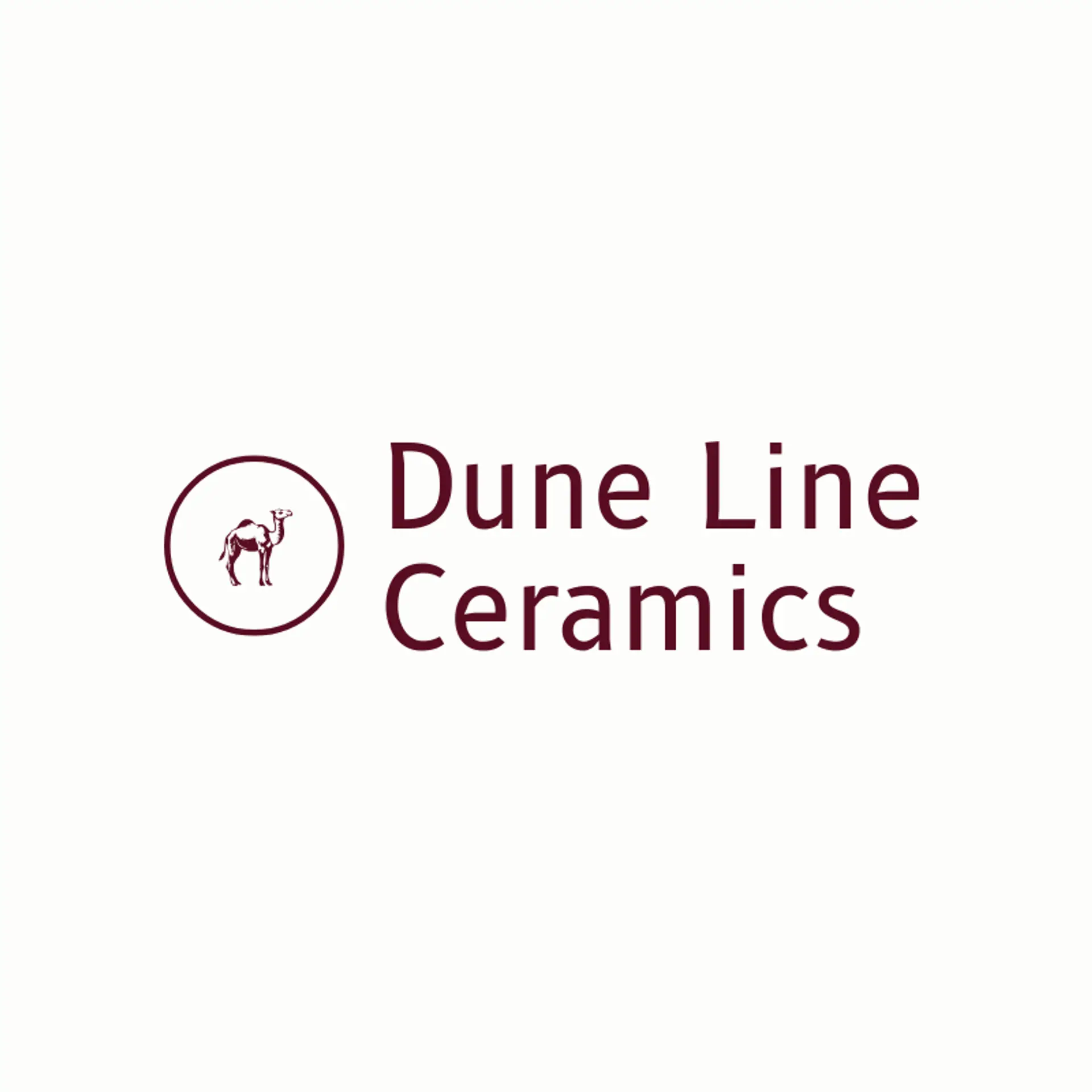 Dune Line Ceramics logo for camel