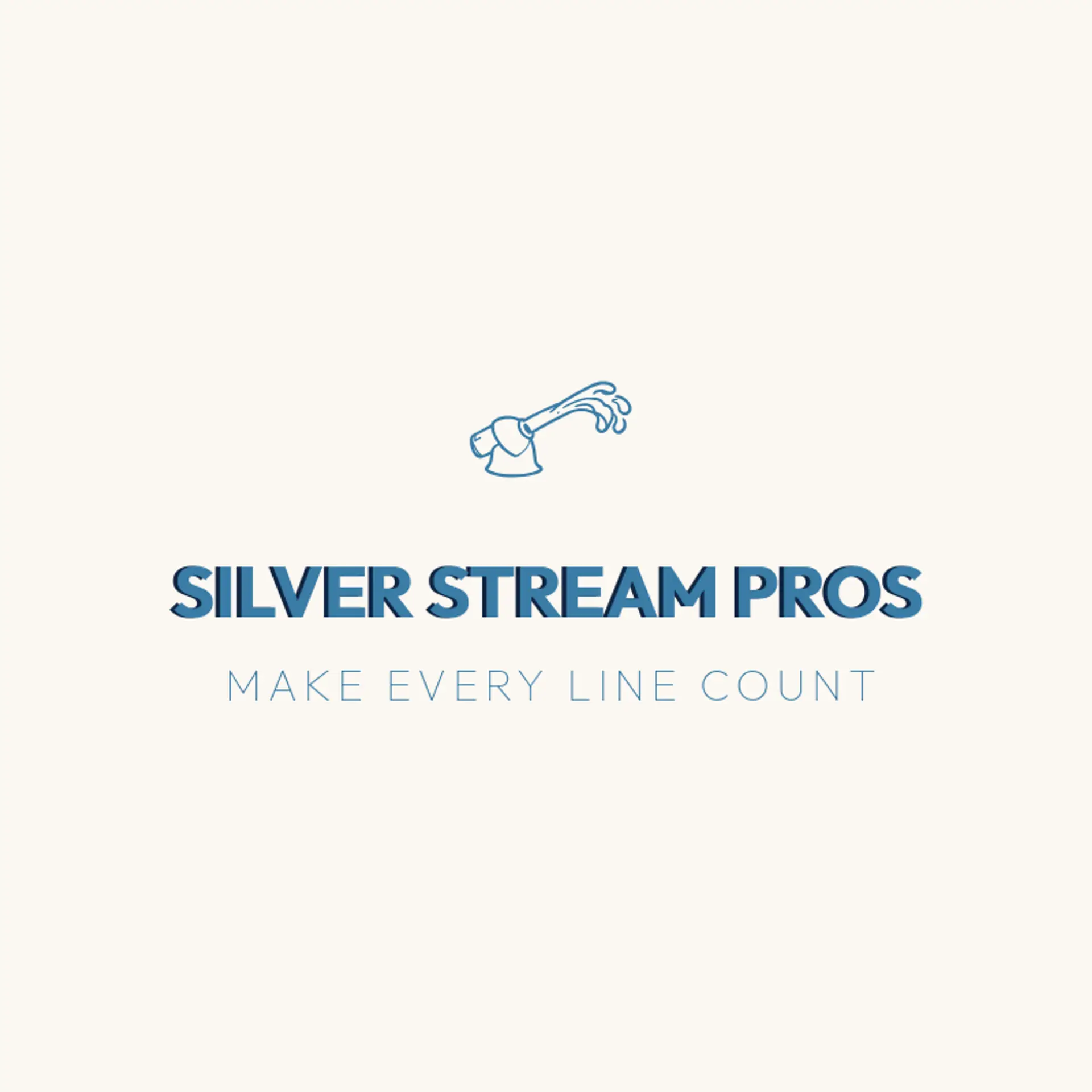 Silver Stream Pros logo for pressure washing