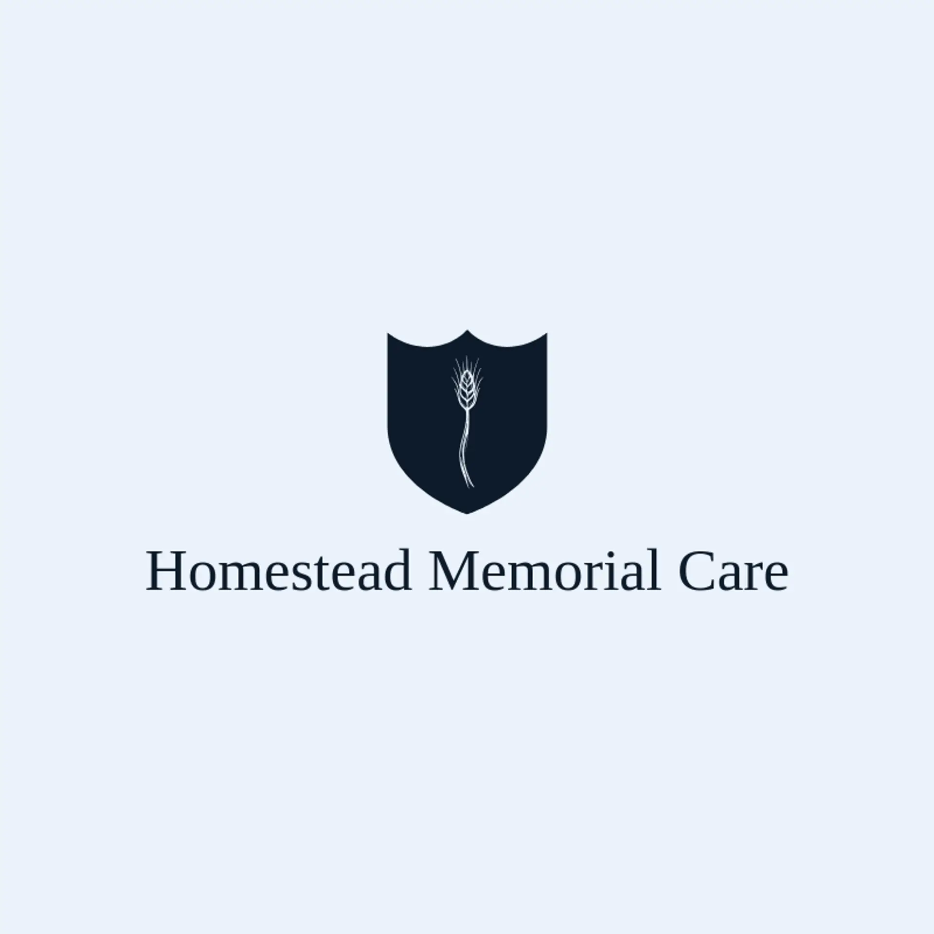 Homestead Memorial Care logo for funeral home