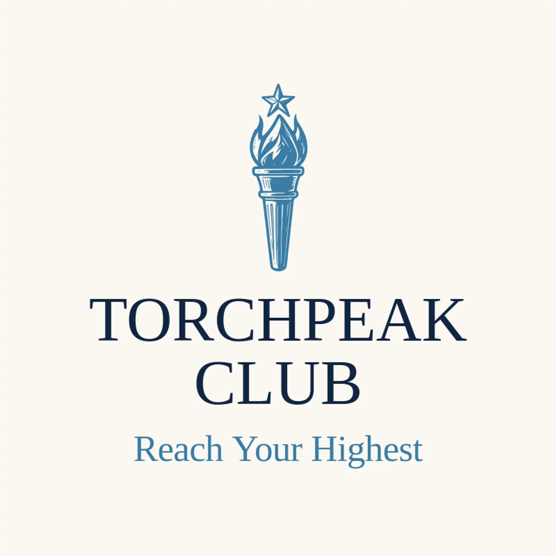 Torchpeak Club logo for torch