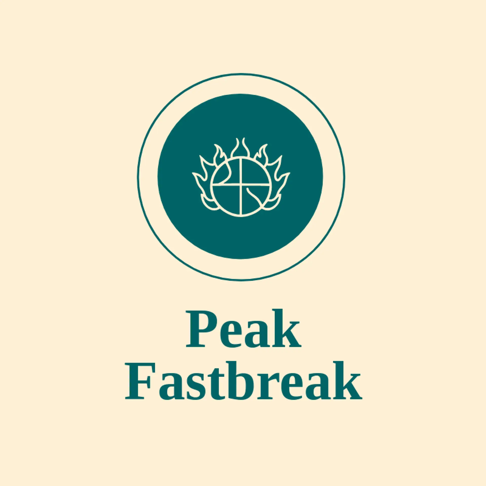 Peak Fastbreak logo for basketball team