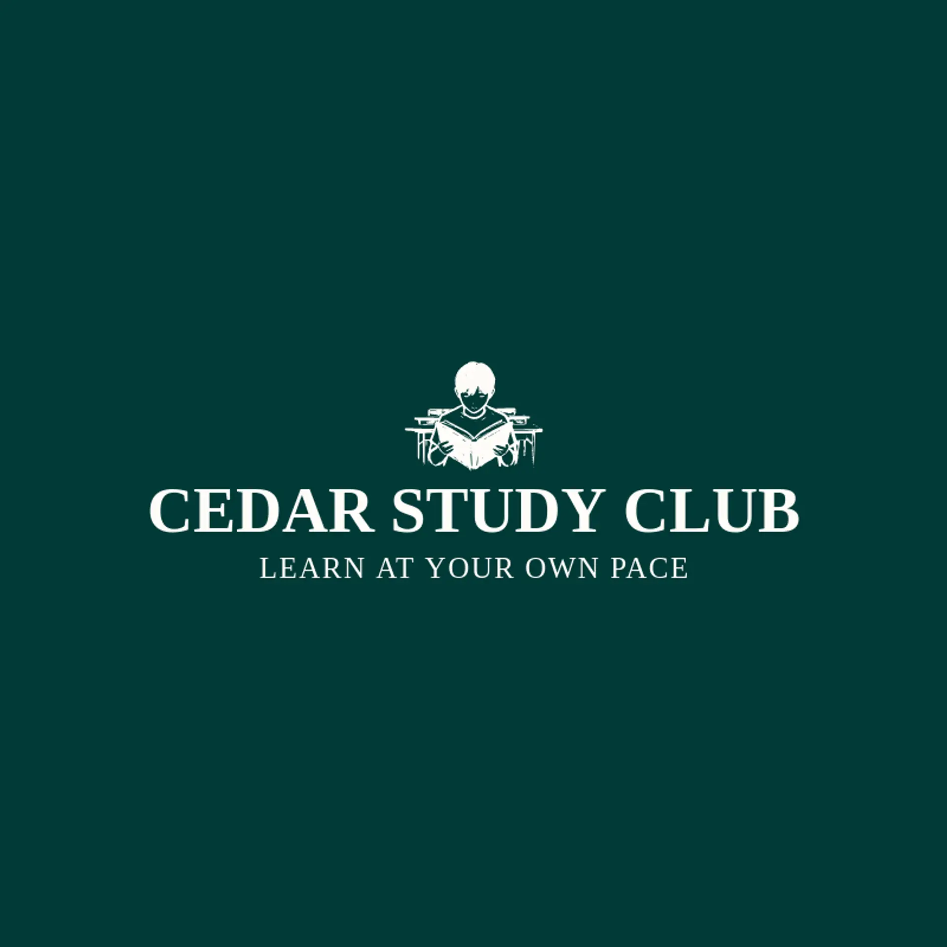 Cedar Study Club logo for student